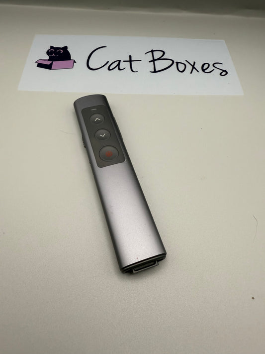 Rechargeable Presentation Clicker with RED Pointer, 2 in 1 USB-A/C Wireless Remote
