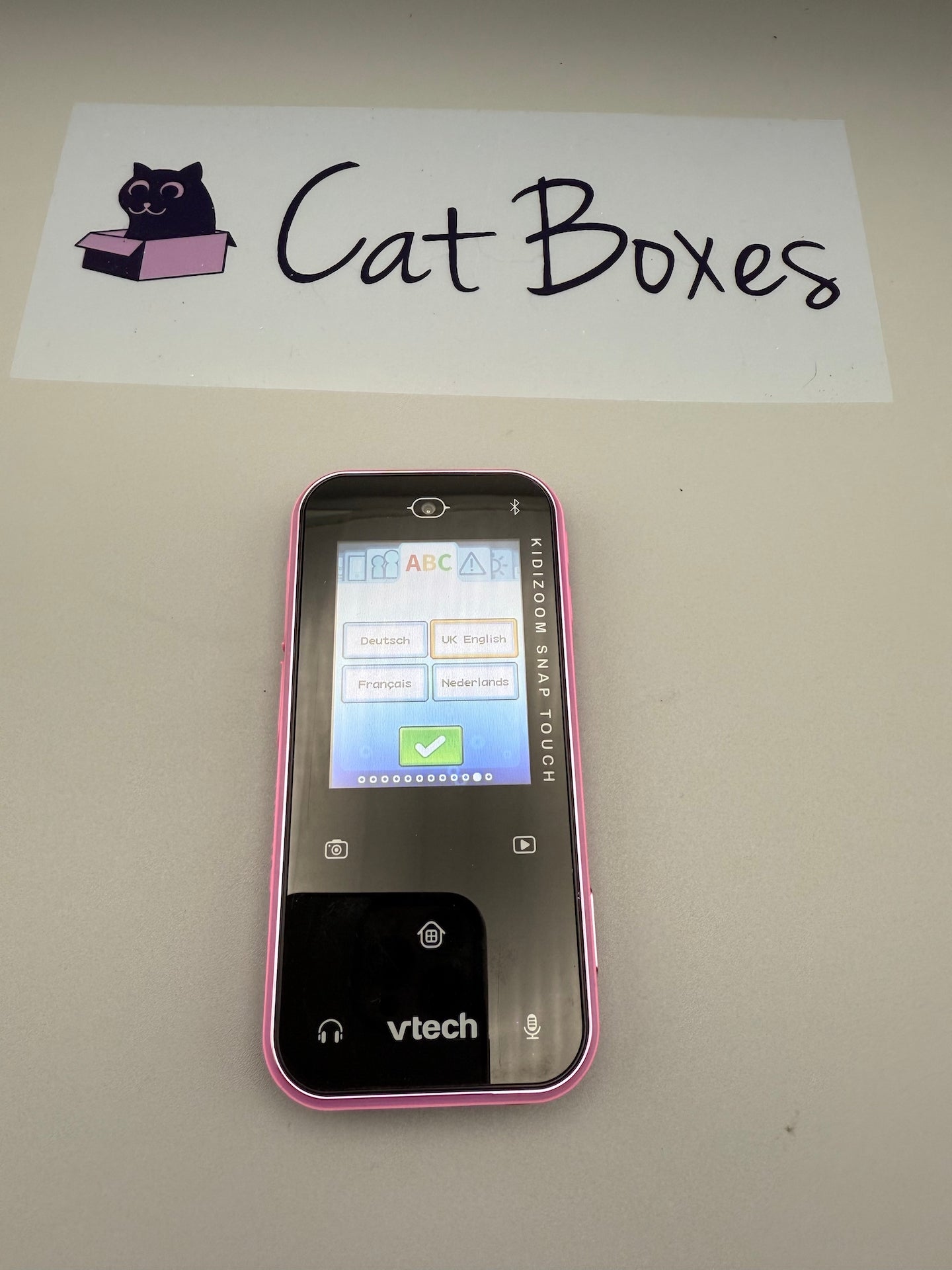 VTech KidiZoom Snap Touch Pink