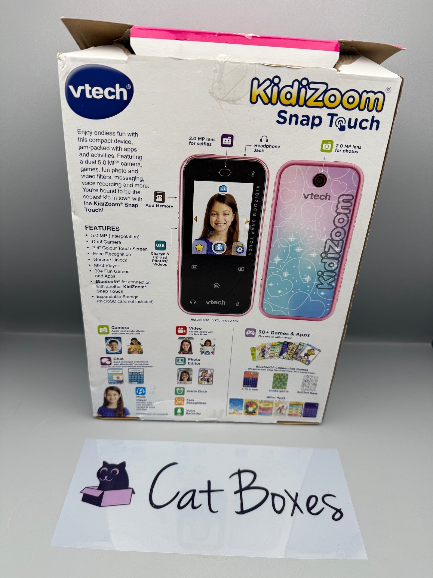 VTech KidiZoom Snap Touch Pink