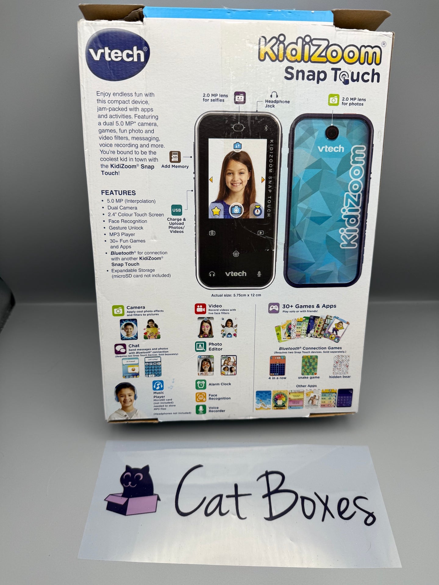 VTech KidiZoom Snap Touch, Blue