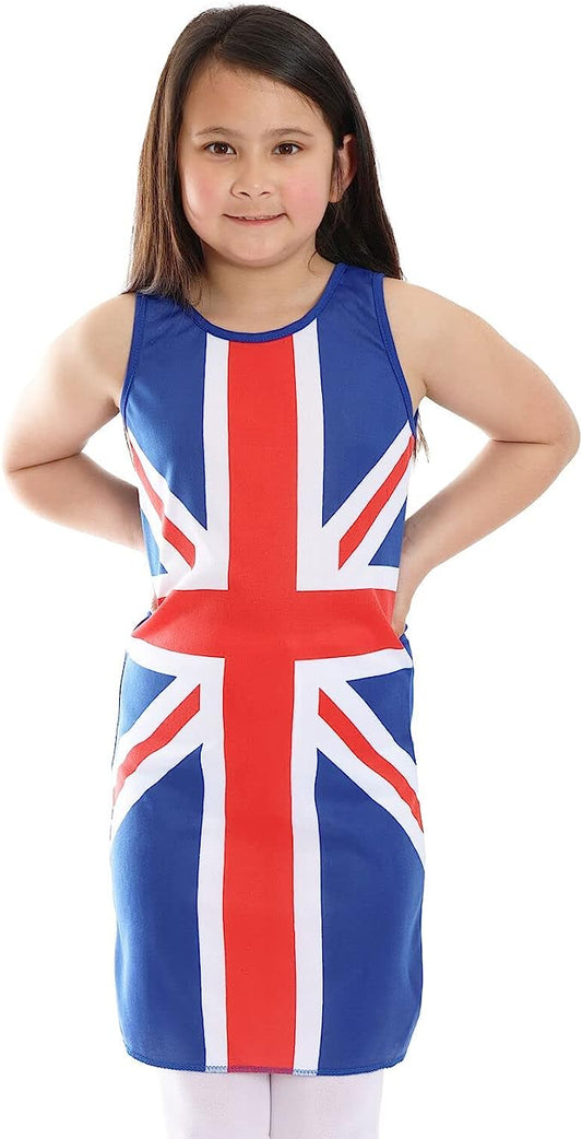 Childs Union Jack Dress - X-Large