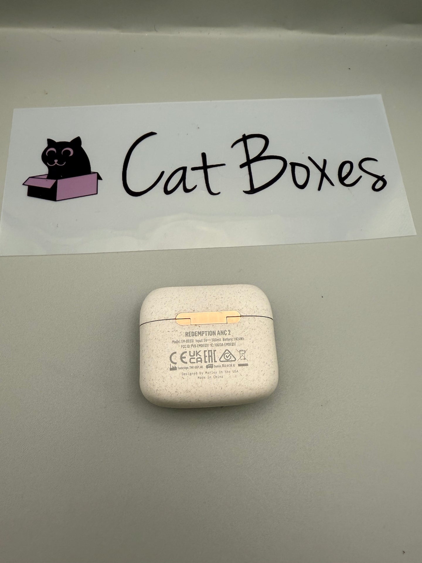 House Of Marley Redemption ANC 2 Active Noise Cancelling Earbuds **CASE ONLY**