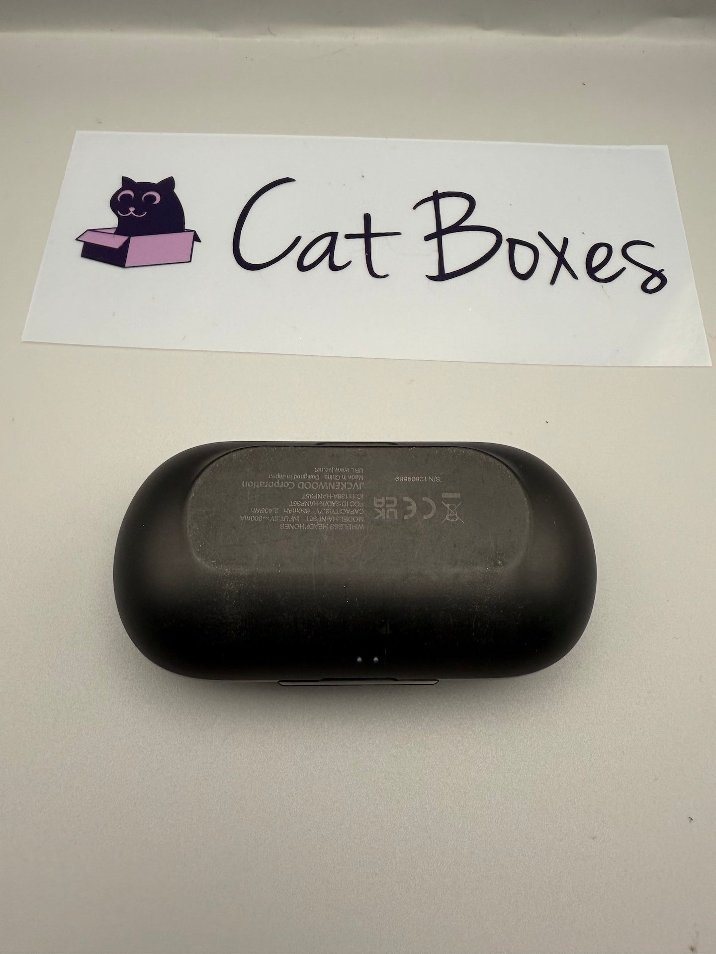 JVC HA-NP35T-B Wireless Open Ear Headphones, Nearphones, (Black)