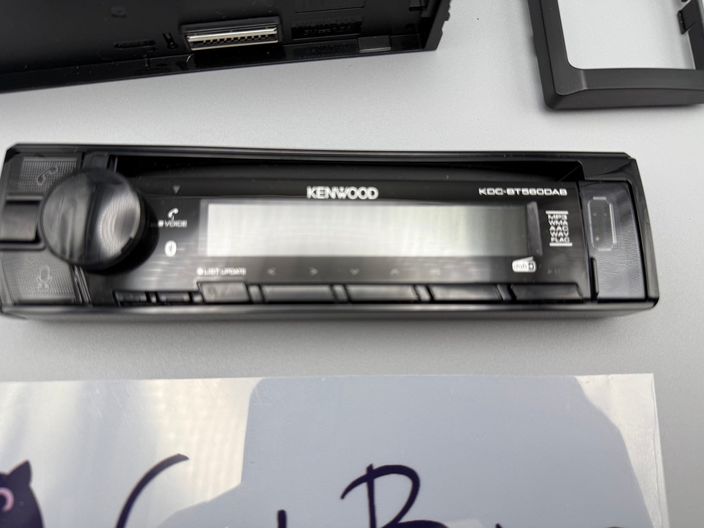 Kenwood KDC-BT560DAB CD Car Radio with DAB+ and Bluetooth