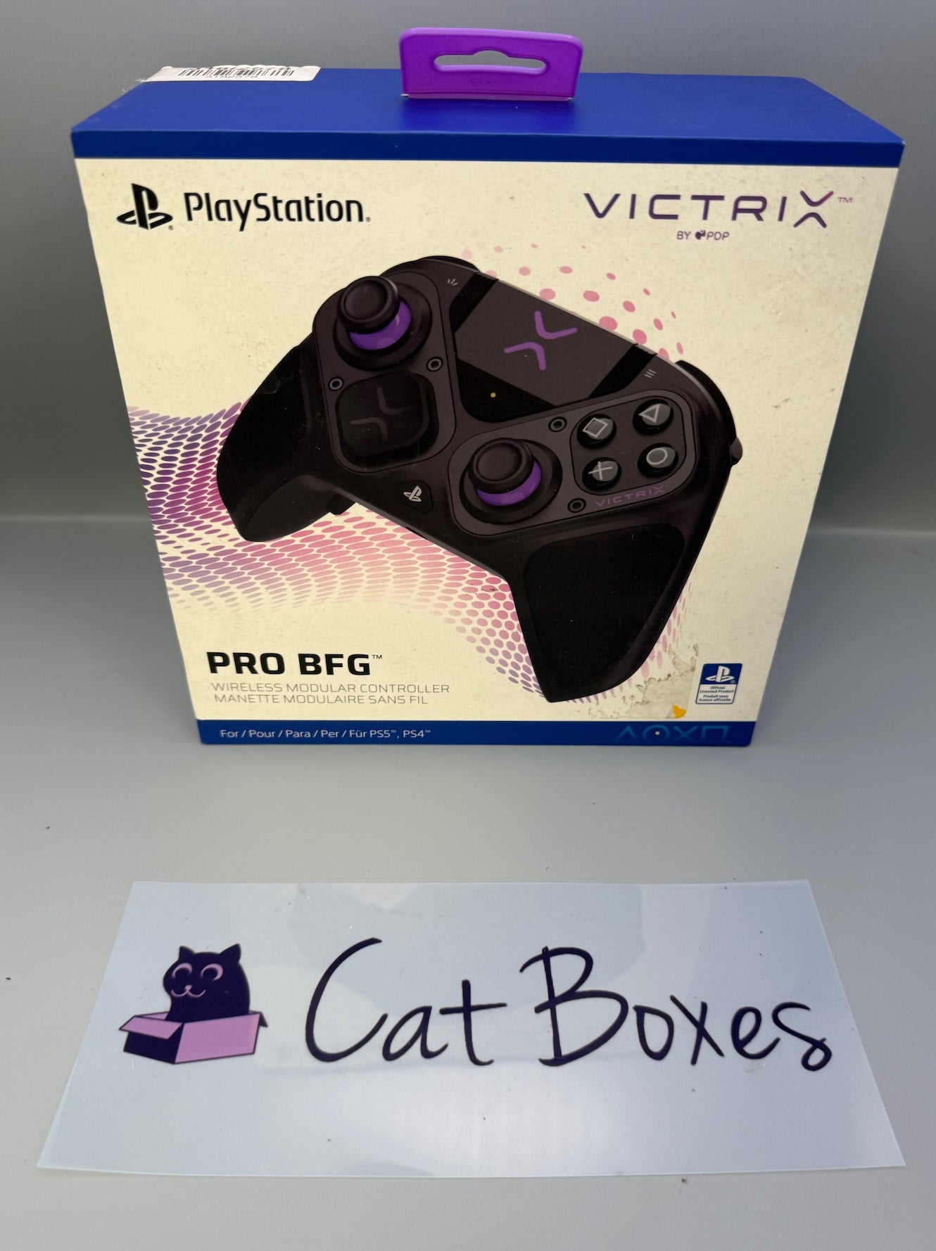 PDP Victrix Pro BFG Modular Controller PS5 PS4 PC Wired Only No Dongle