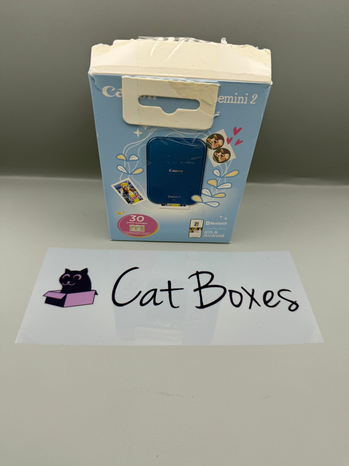 Canon Zoemini 2 Printing Kit - Compact Portable Photo Printer - Navy Blue