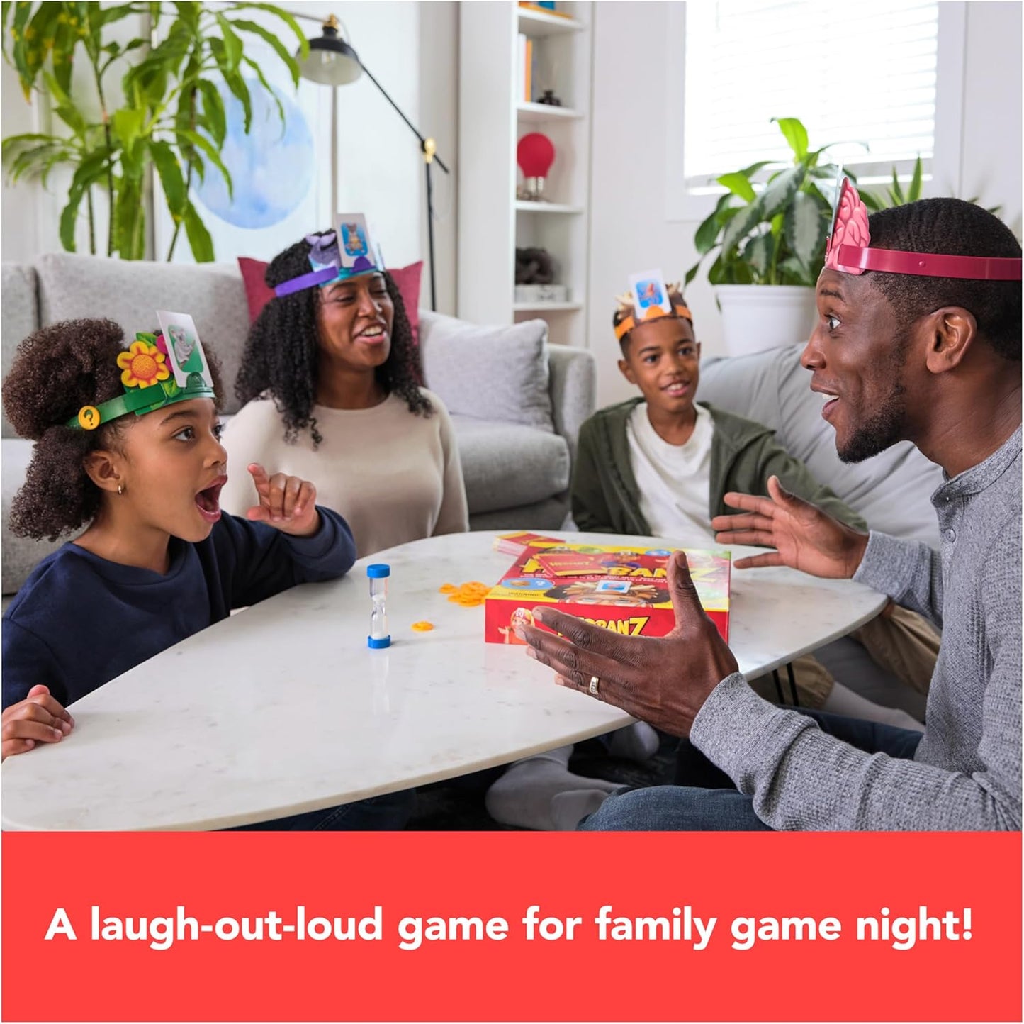 Spin Master Hedbanz Family Guessing Game