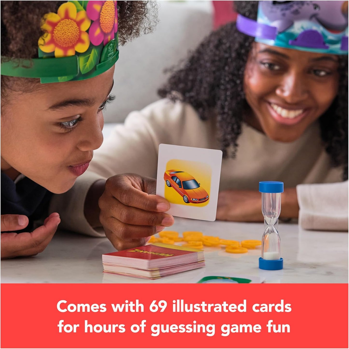 Spin Master Hedbanz Family Guessing Game