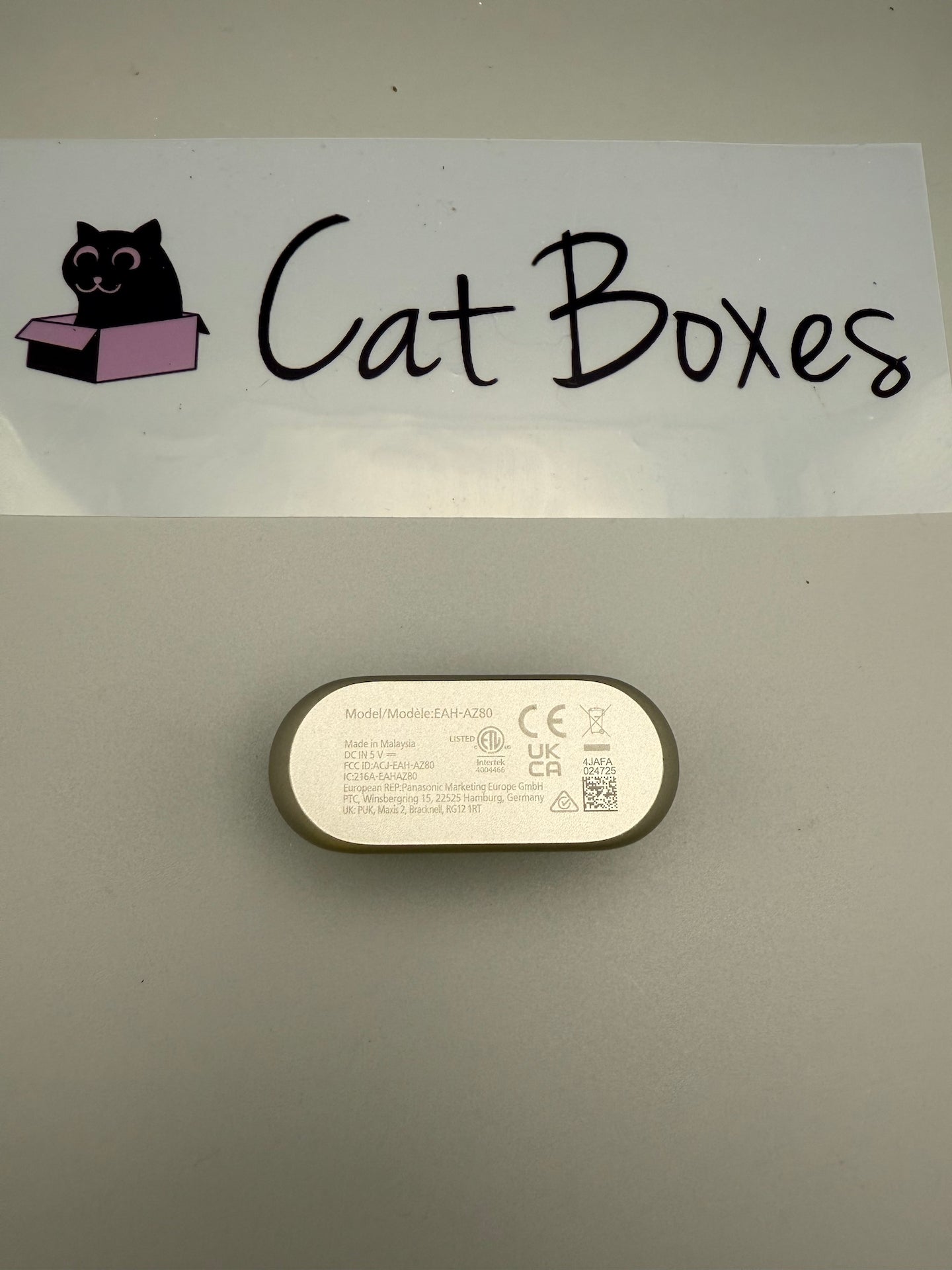 Technics EAH-AZ80 Wireless Earbuds with Noise Cancelling, Silver