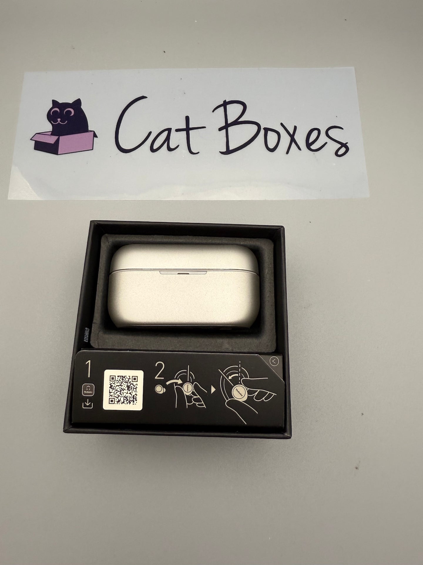 Technics EAH-AZ80 Wireless Earbuds with Noise Cancelling, Silver