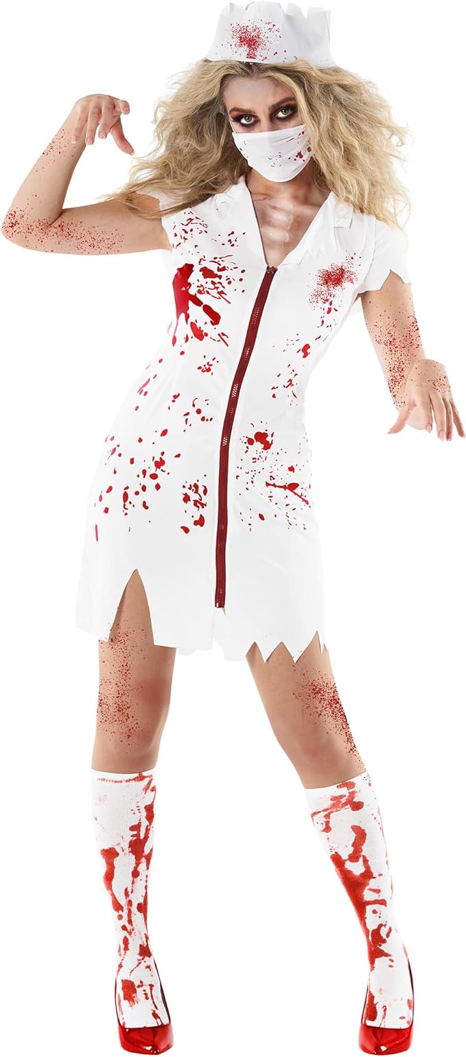 Morph Womens Zombie Nurse Costume X-Large