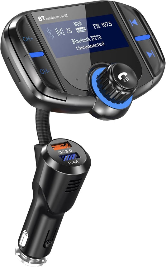 GizmoVine FM Transmitter, Hands Free Car Kit