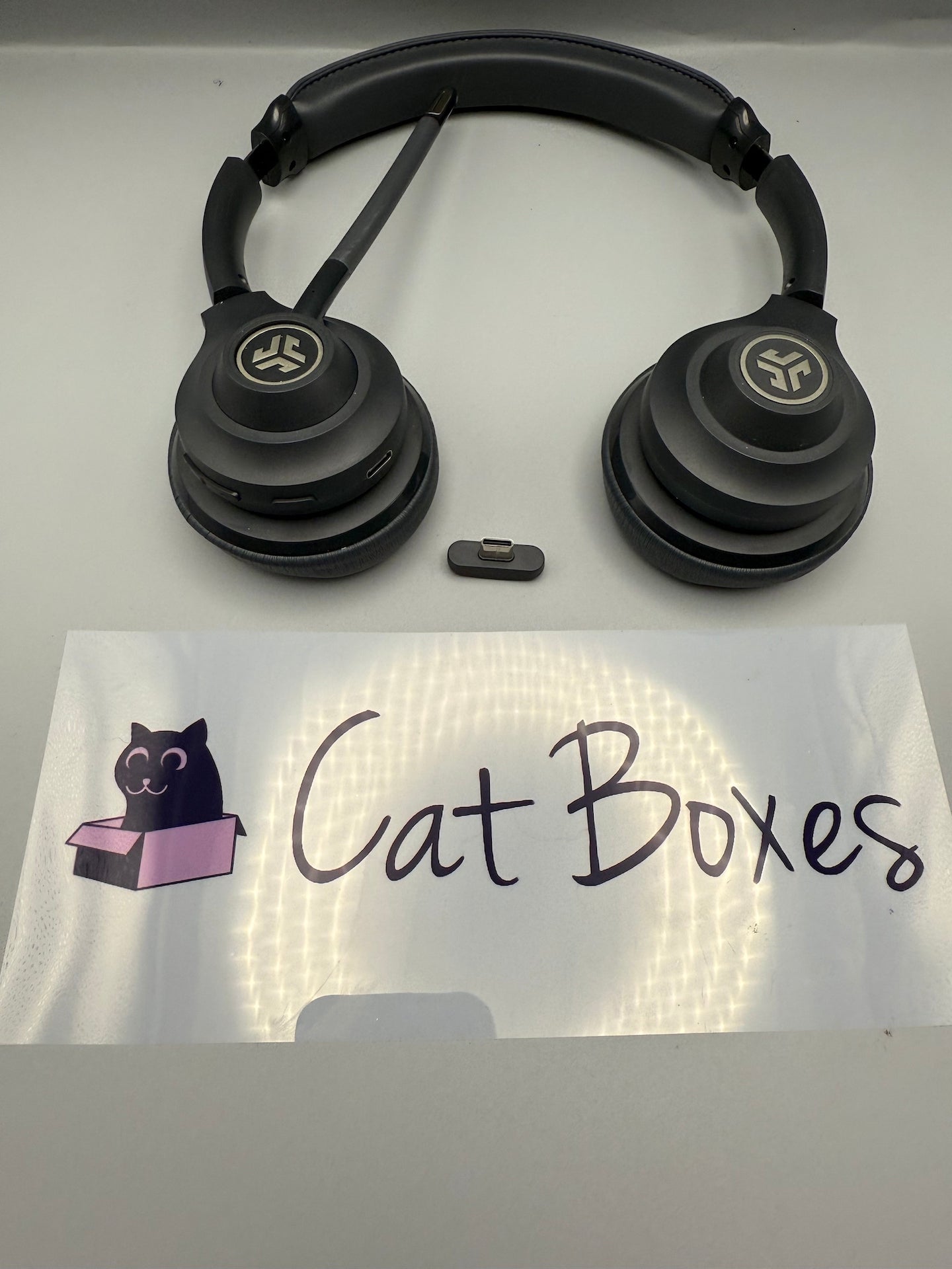 JLab Go Work 2nd Gen Wireless Headsets with Microphone **Missing Cable**