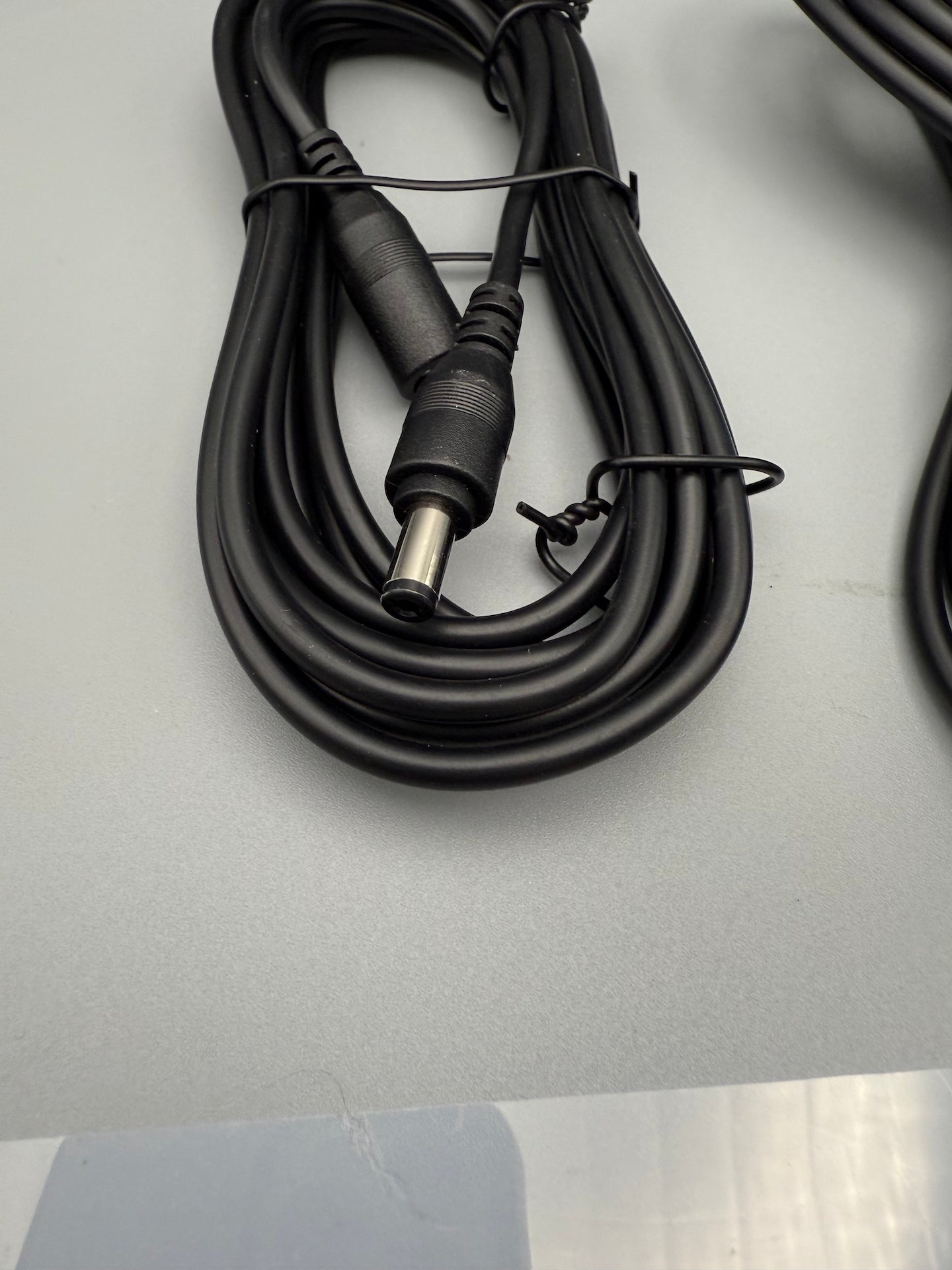 2 Pack 3m DC Power Extension Cable 5.5mm x 2.1mm Male Female CCTV