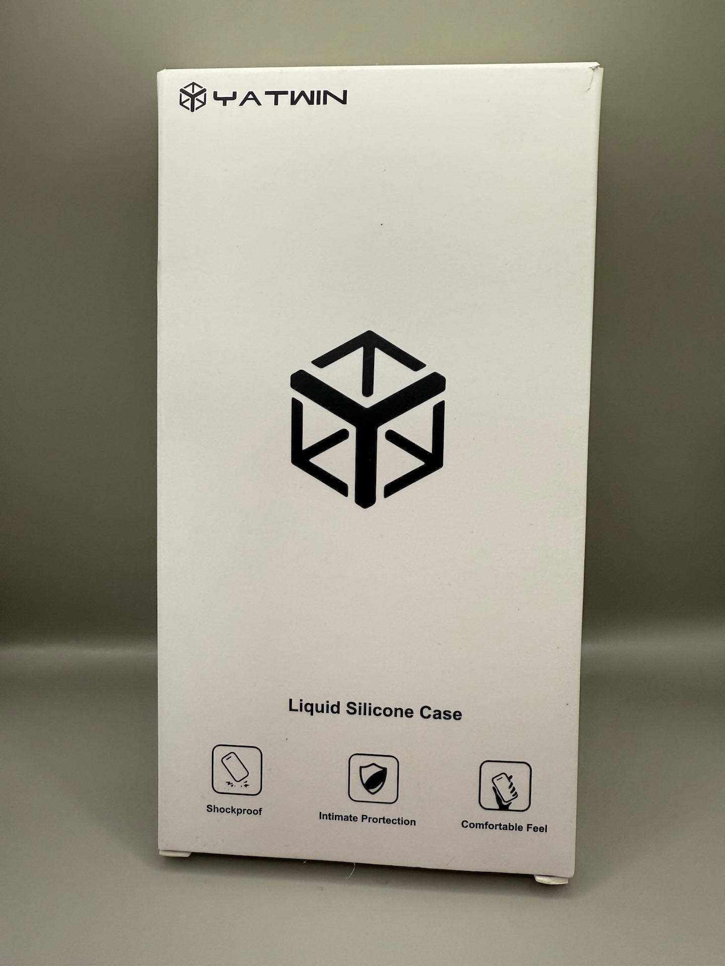 Yatwin Silicone Case for iPhone 14 Pro, Soft-Touch, Dark Green