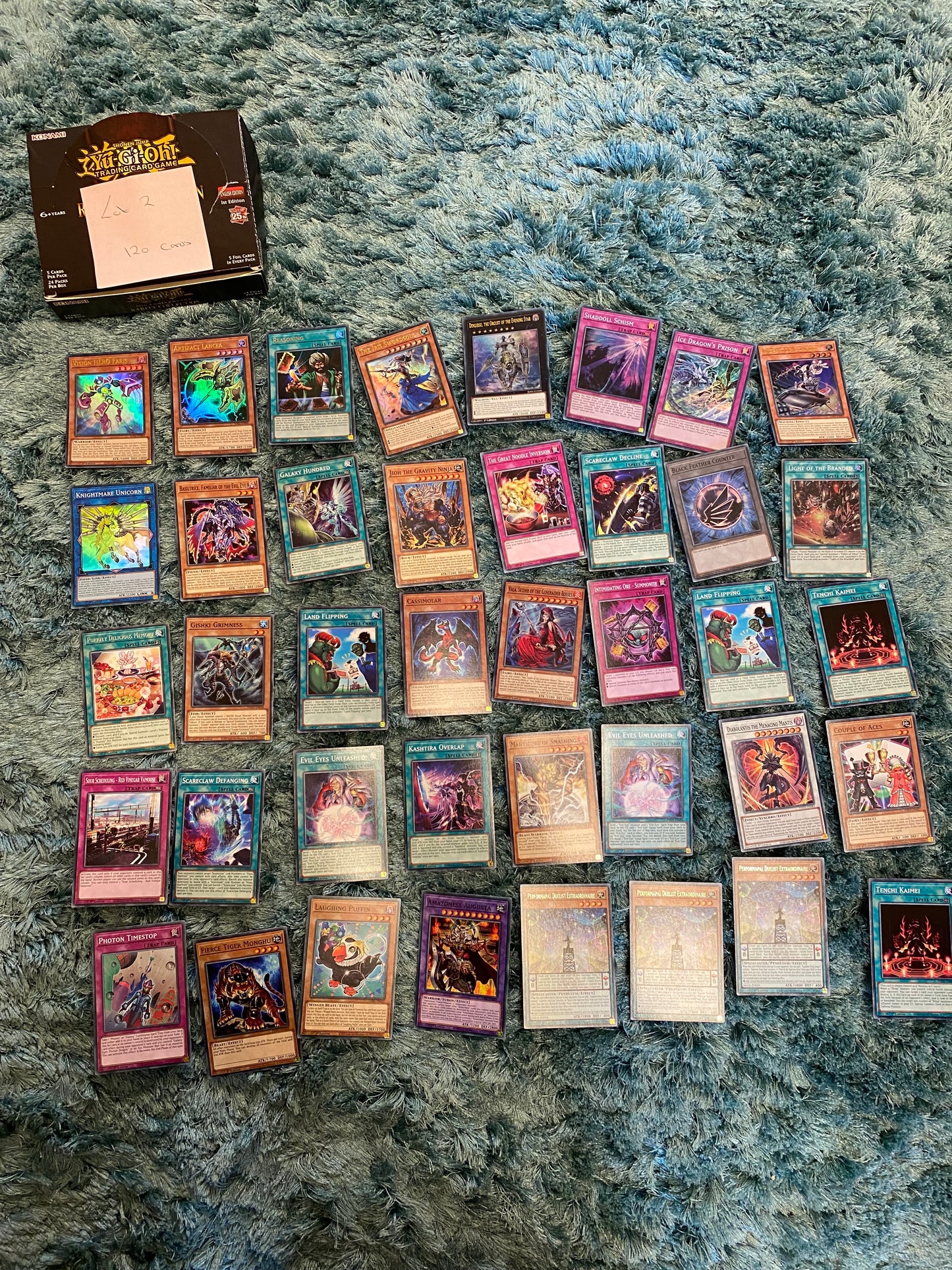 YGO 25th Anniversary Rarity Collection Display Lot 2