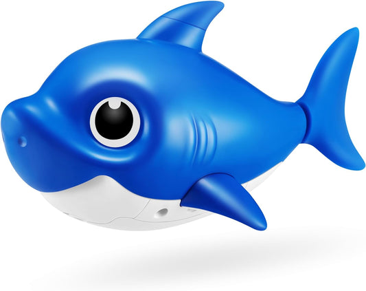 ZURU Baby Shark Bath Toy Silicone Fin - Blue