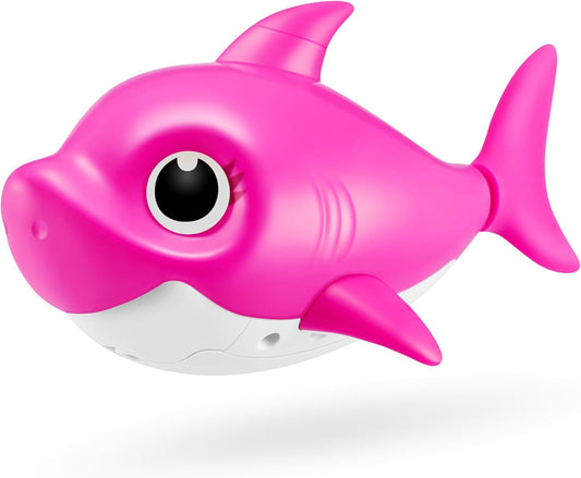 ZURU Baby Shark Bath Toy Silicone Fin - Pink