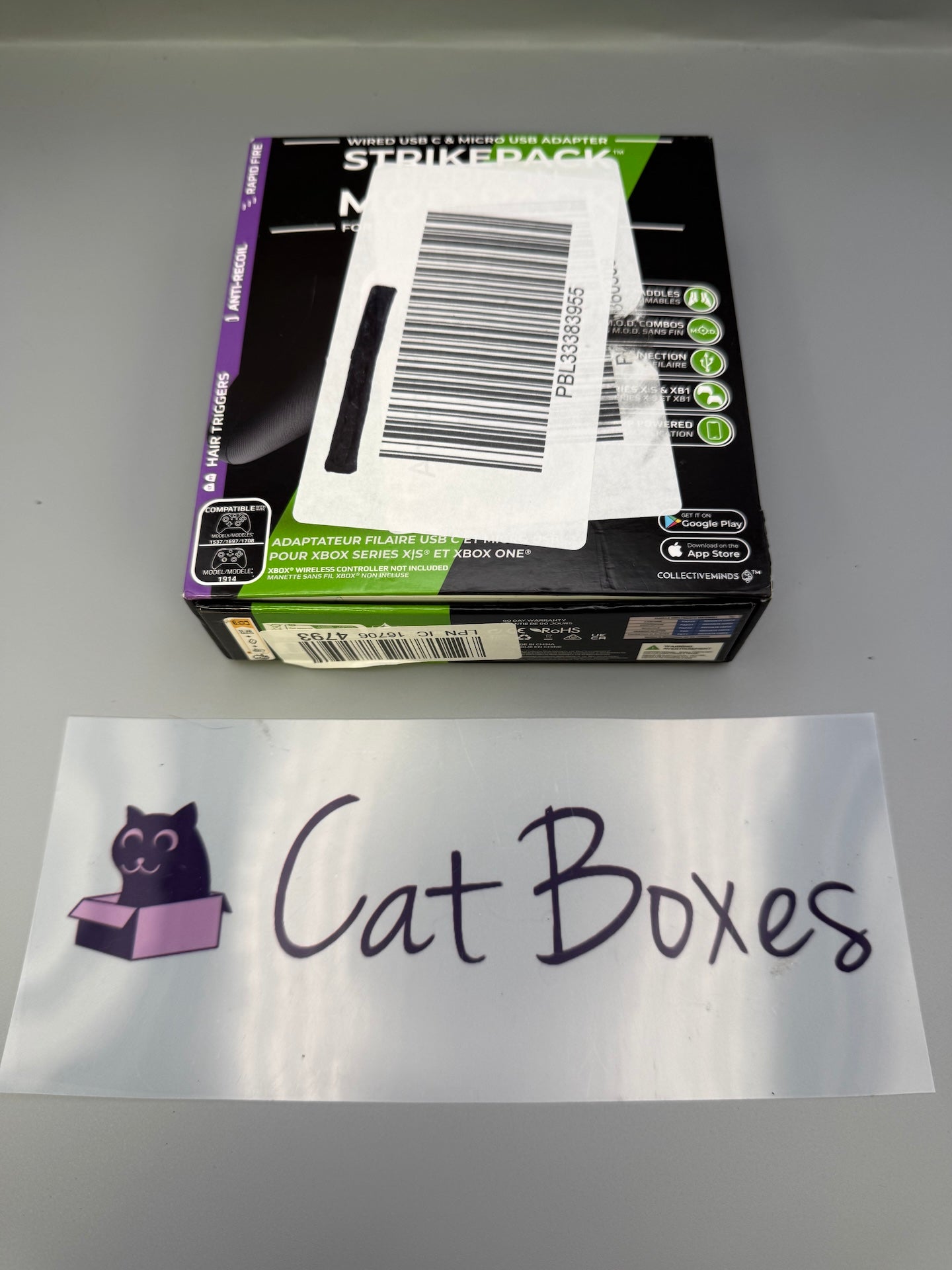 Collective Minds Strike Pack Horizon Paddle Edition Xbox X/S One Tatty Box