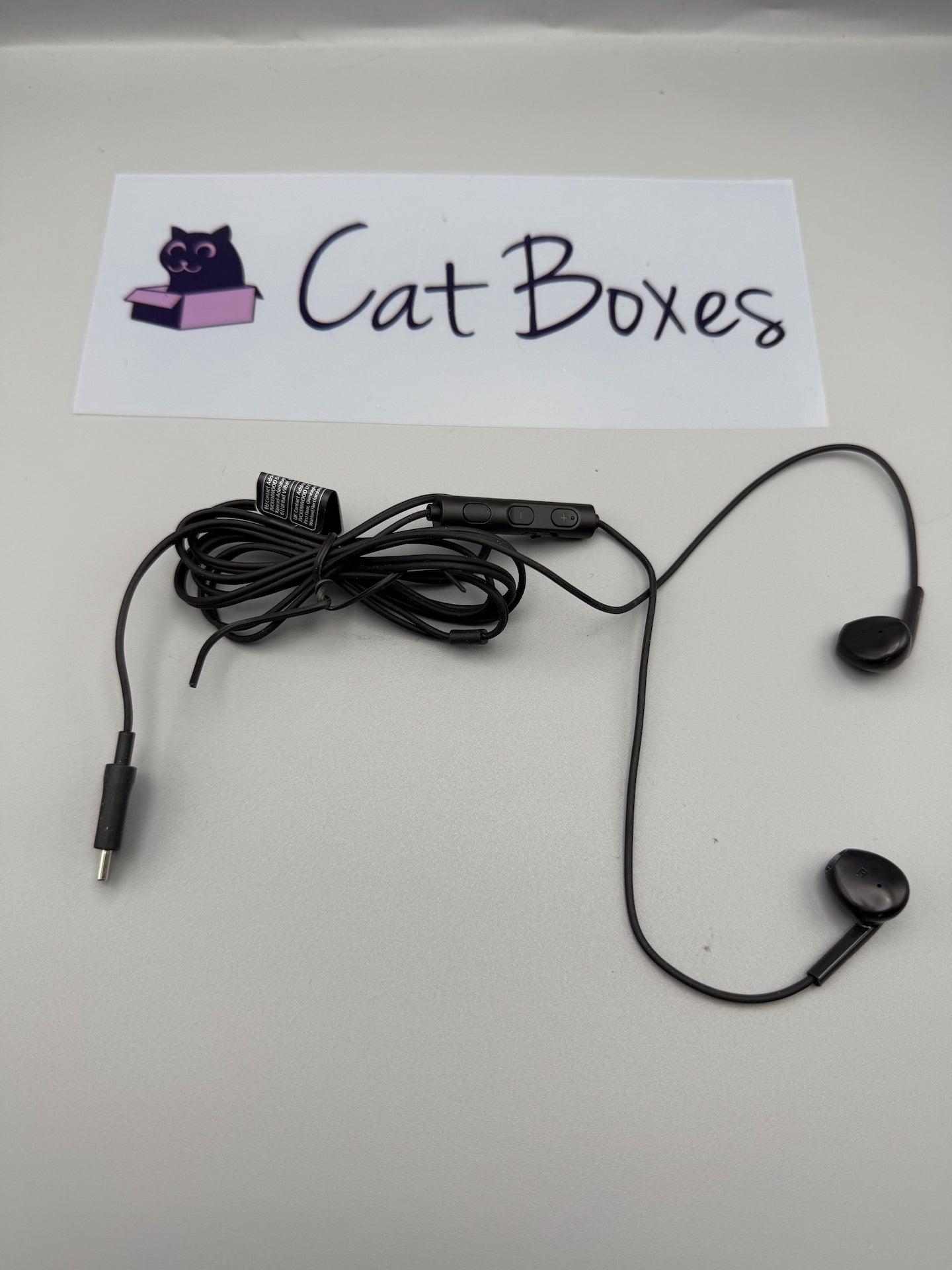 JVC HA-FR17UC-B Bud-Type USB-C Earphones (Black)