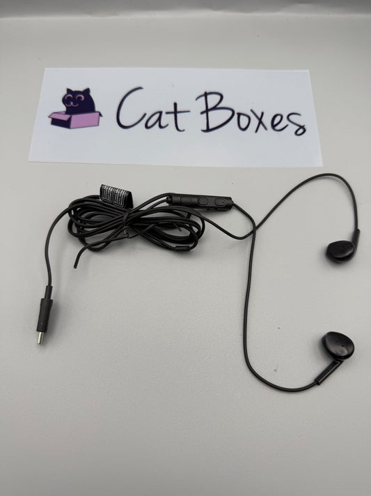 JVC HA-FR17UC-B Bud-Type USB-C Earphones (Black)