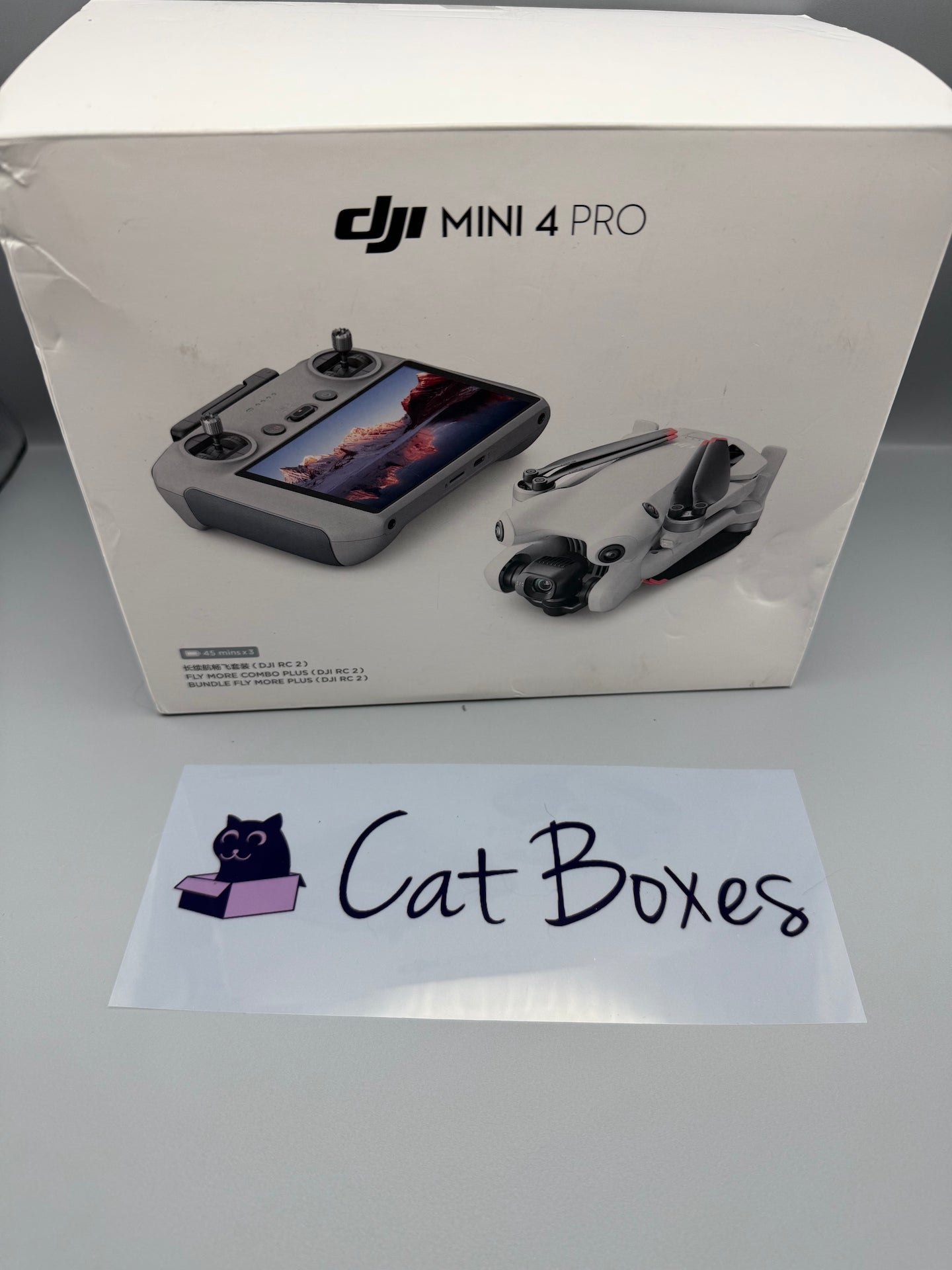 DJI Mini 4 Pro Fly More Combo Camera Drone (with RC 2 Remote)