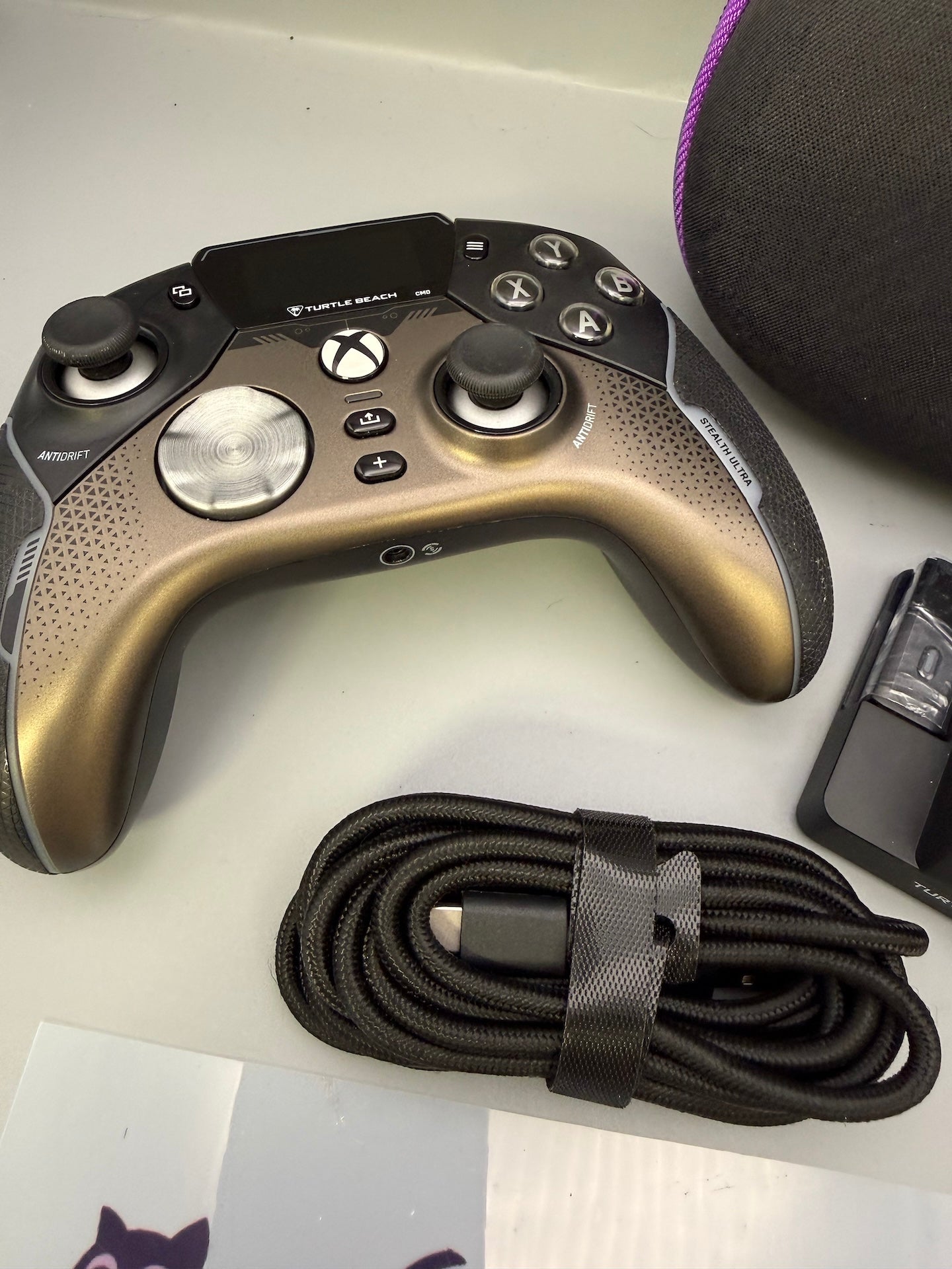 Turtle Beach Stealth Ultra Wireless Xbox PC Controller with Dock Case Dongle