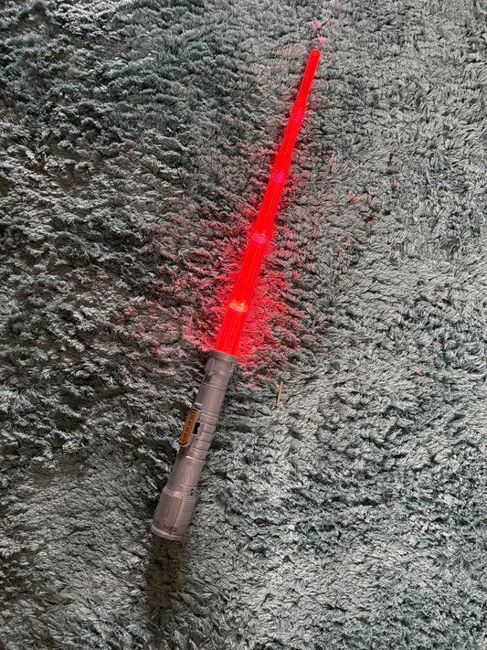 Power Saber: Red | Auto Extending 30" LED Energy Blade **Please read description**