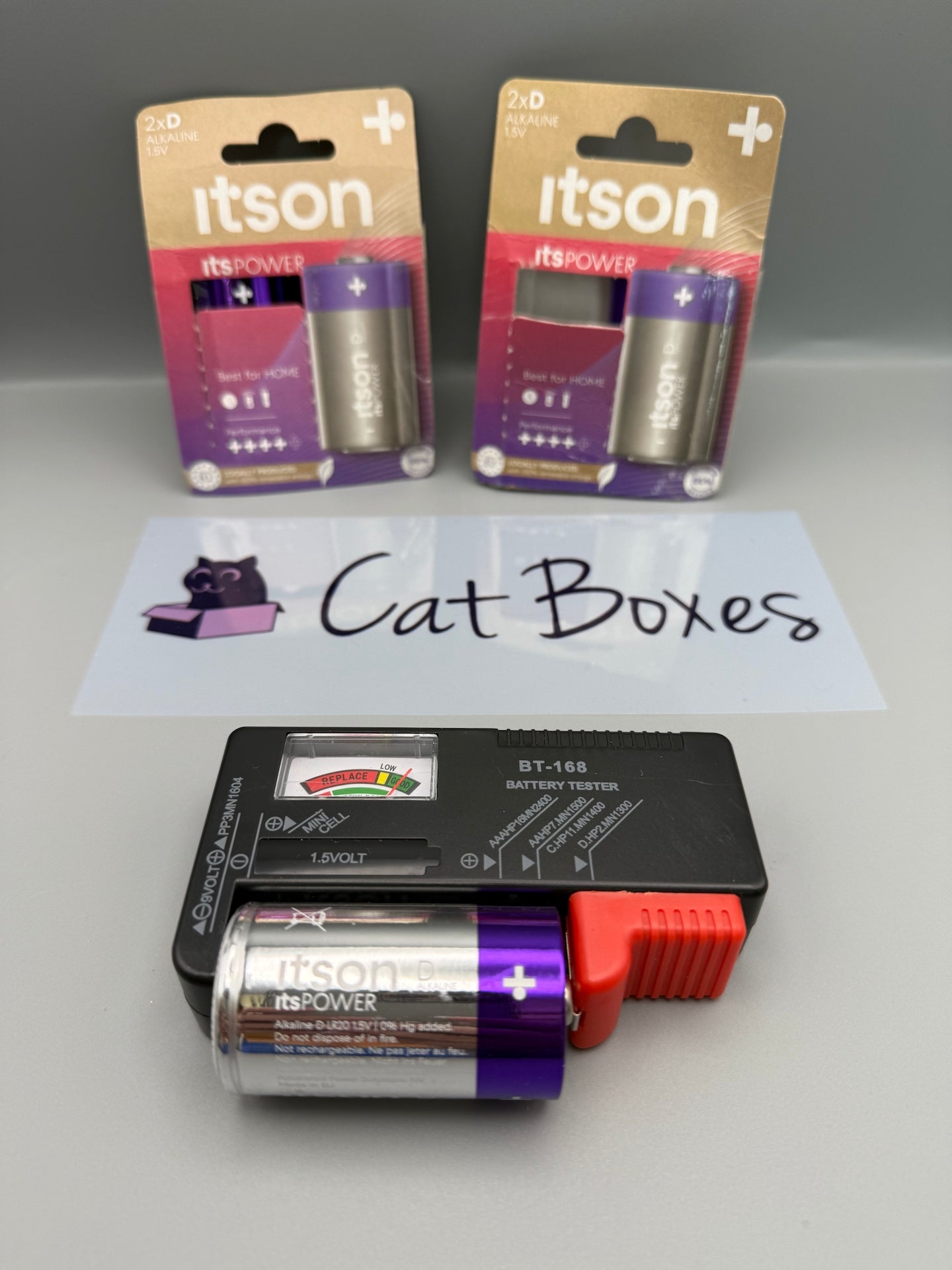 Itson, D batteries, pack of 4