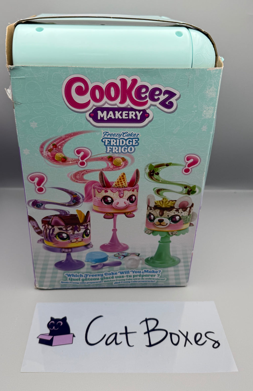 Cookeez Makery Freezy Cakez Mix & Decorate the plush **Please read description**