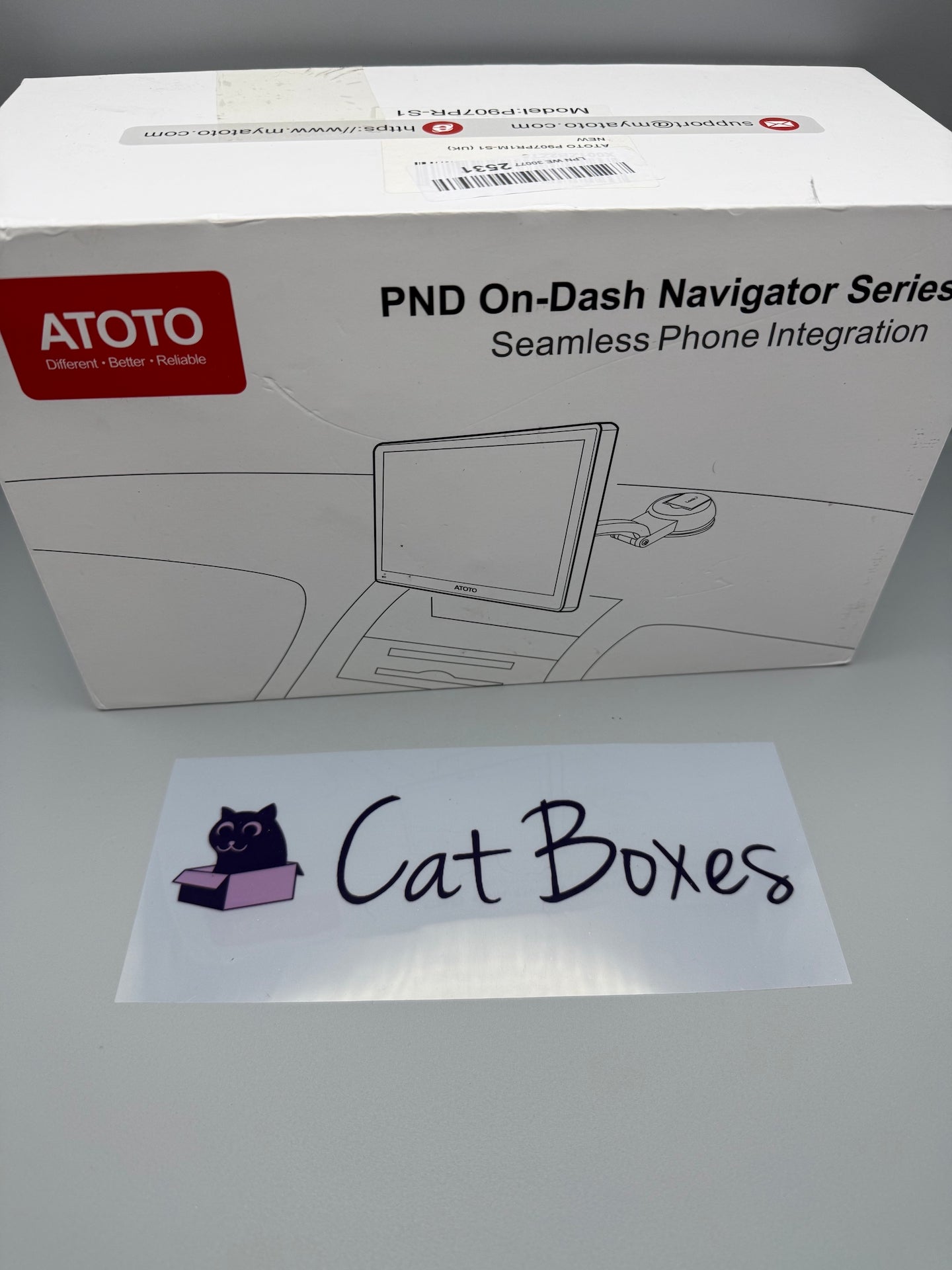 ATOTO P9 7 Inch Android Portable Car Stereo with 4G+32G, Wireless CarPlay