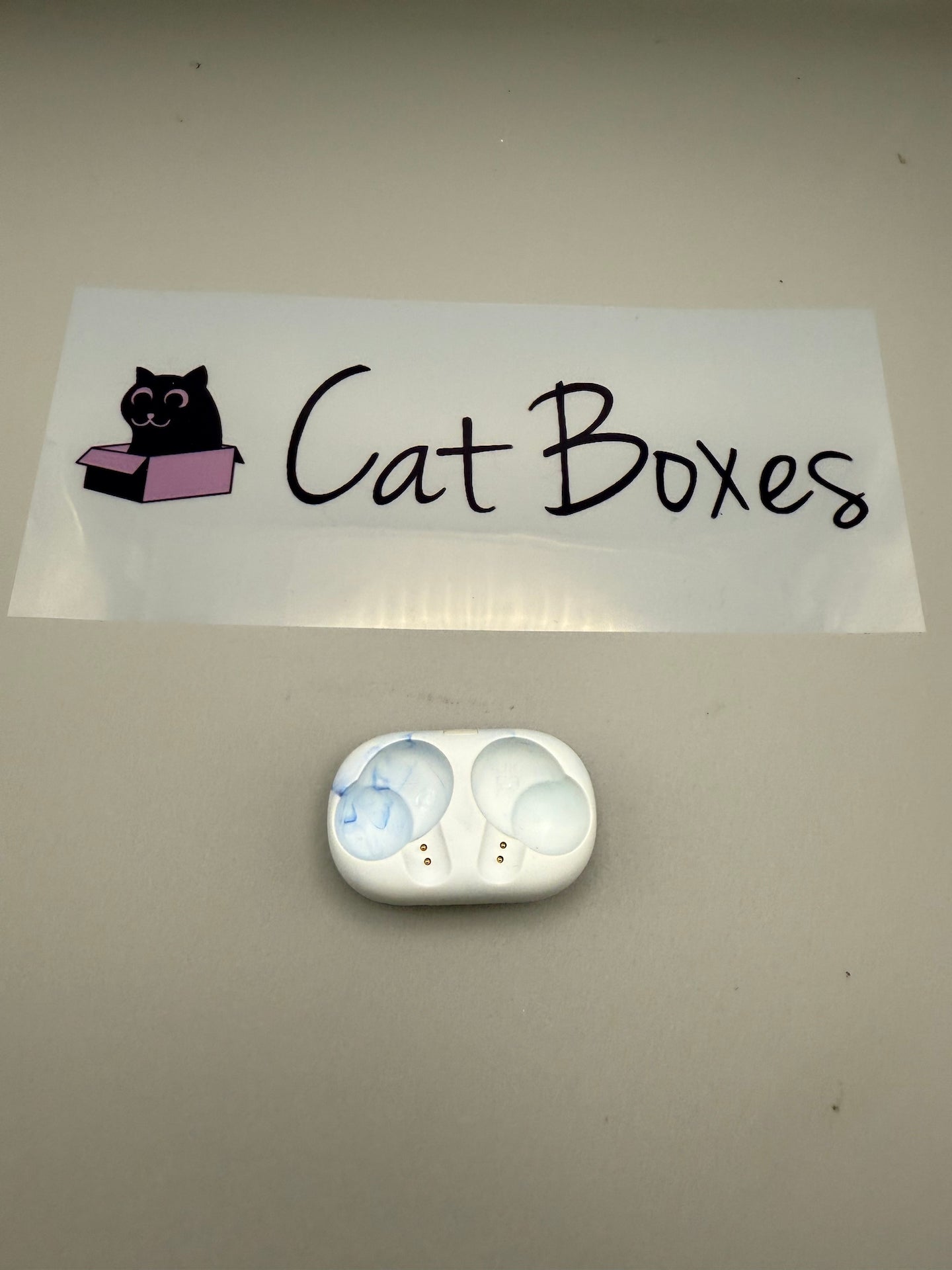 Skullcandy EcoBuds Sustainable Wireless Earbuds, Glacier **Case ONLY**