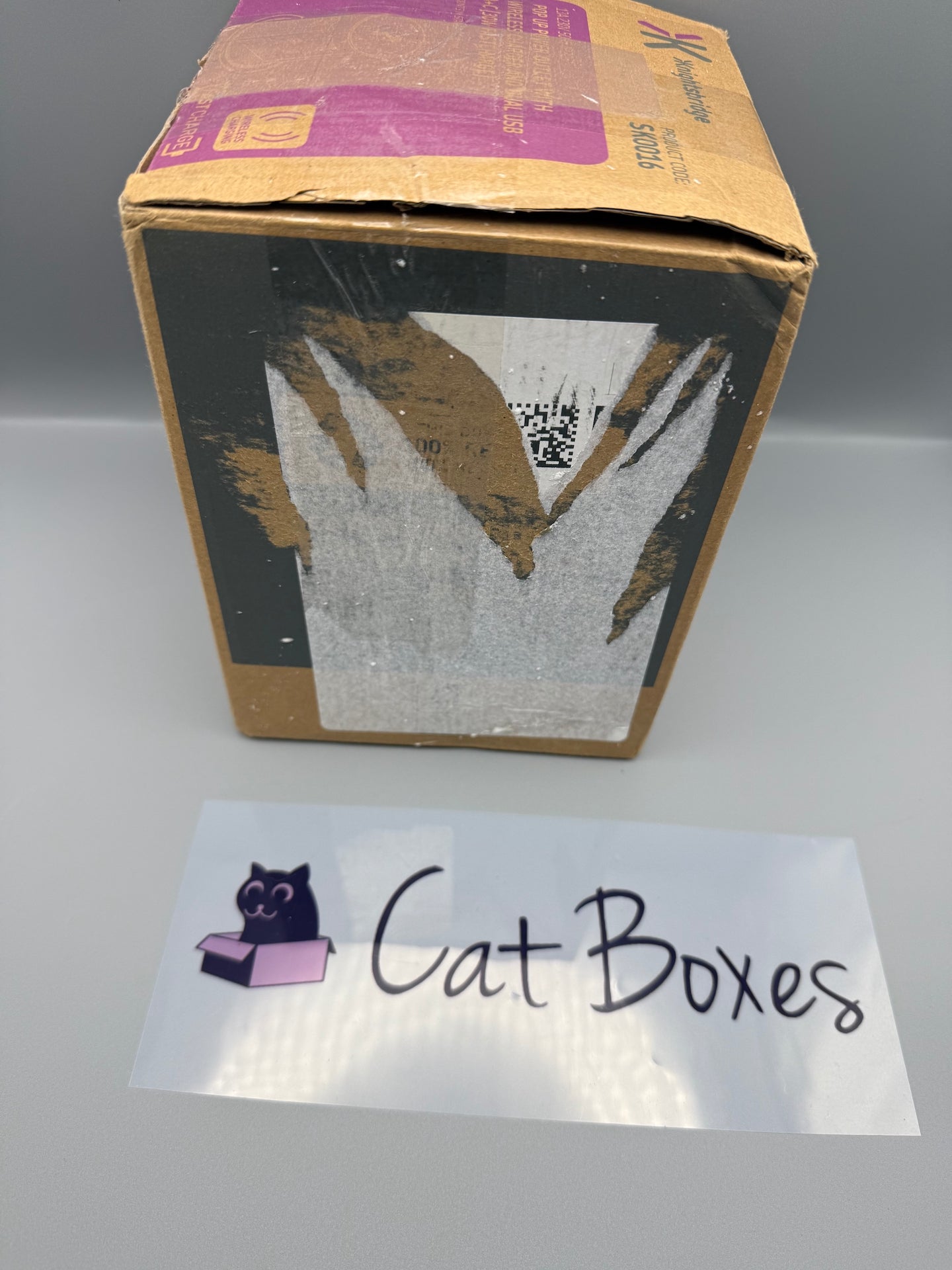 Knightsbridge Recess Mount Pop Up Dual USB Charger, Black