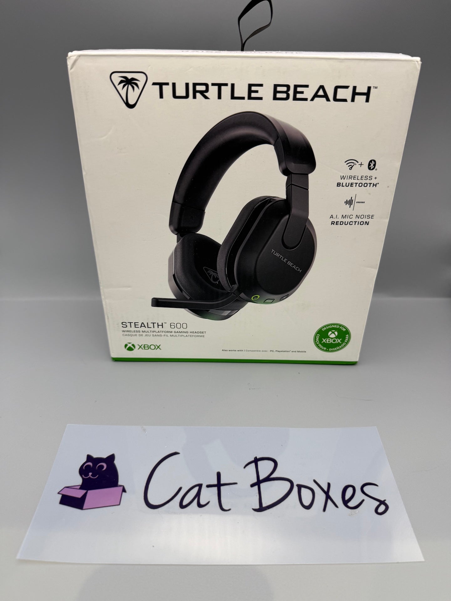 Turtle Beach Stealth 600 Gen 3 Wireless Gaming Headset Xbox PC PS5 Black