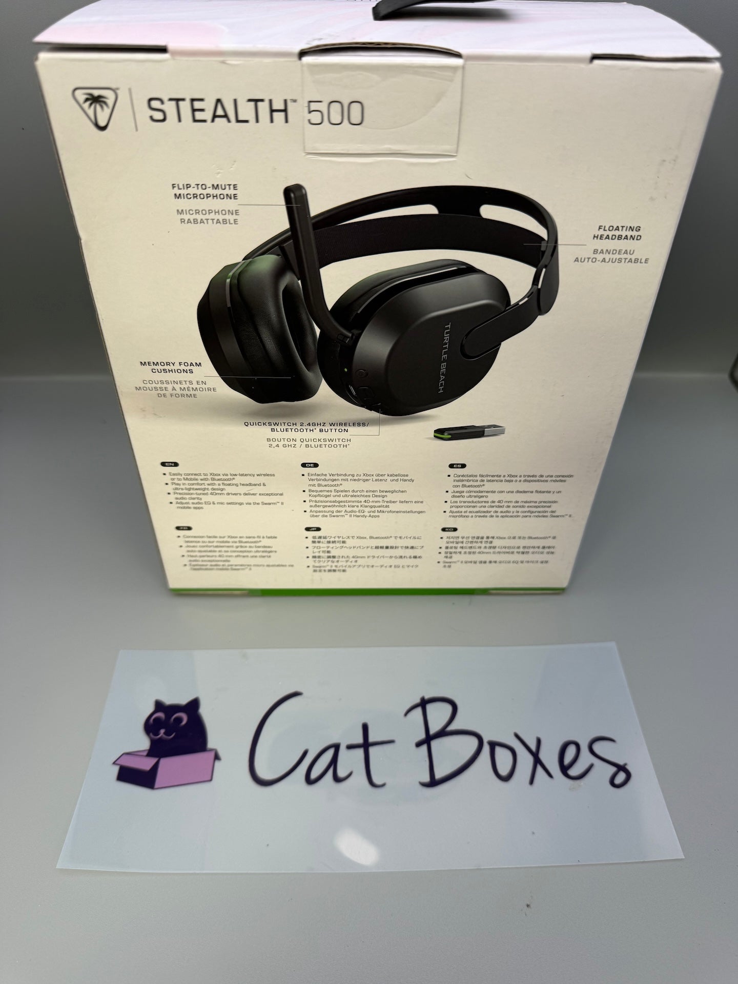 Turtle Beach Stealth 500 Wireless Xbox Gaming Headset Black Boxed