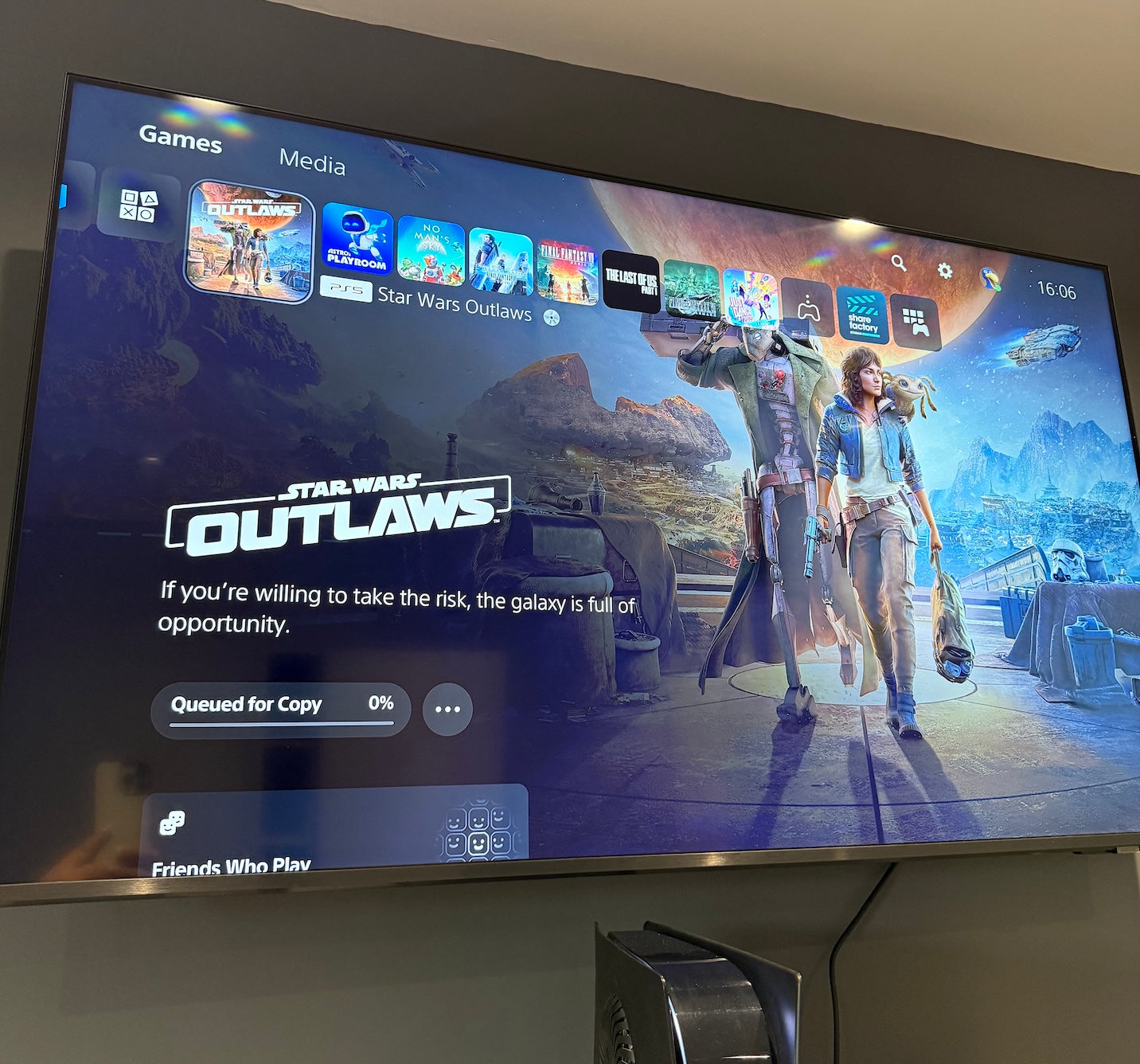 PS5 Star Wars Outlaws Limited Edition Game Unused Code Complete