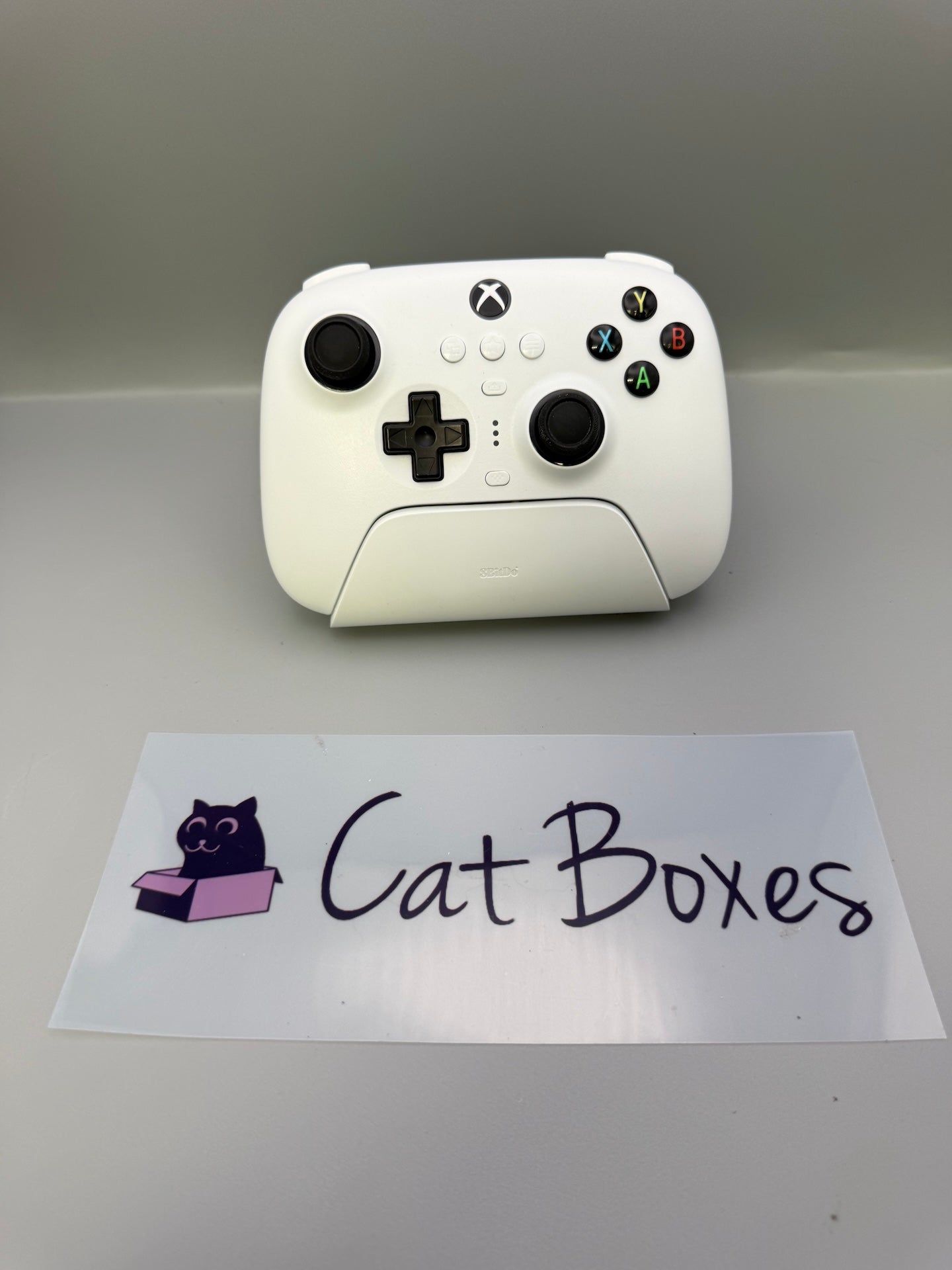 8BitDo Ultimate 3-Mode Xbox Controller White Charging Dock Hall Effect