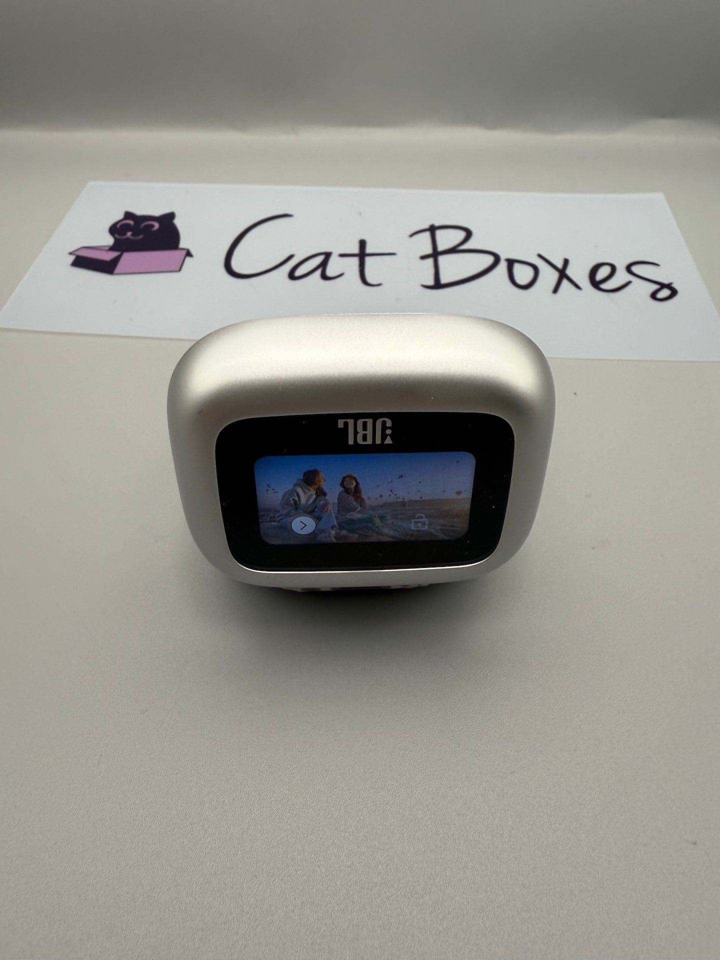 JBL Live Buds 3, Wireless Earbud Headphones, Silver **CASE ONLY**