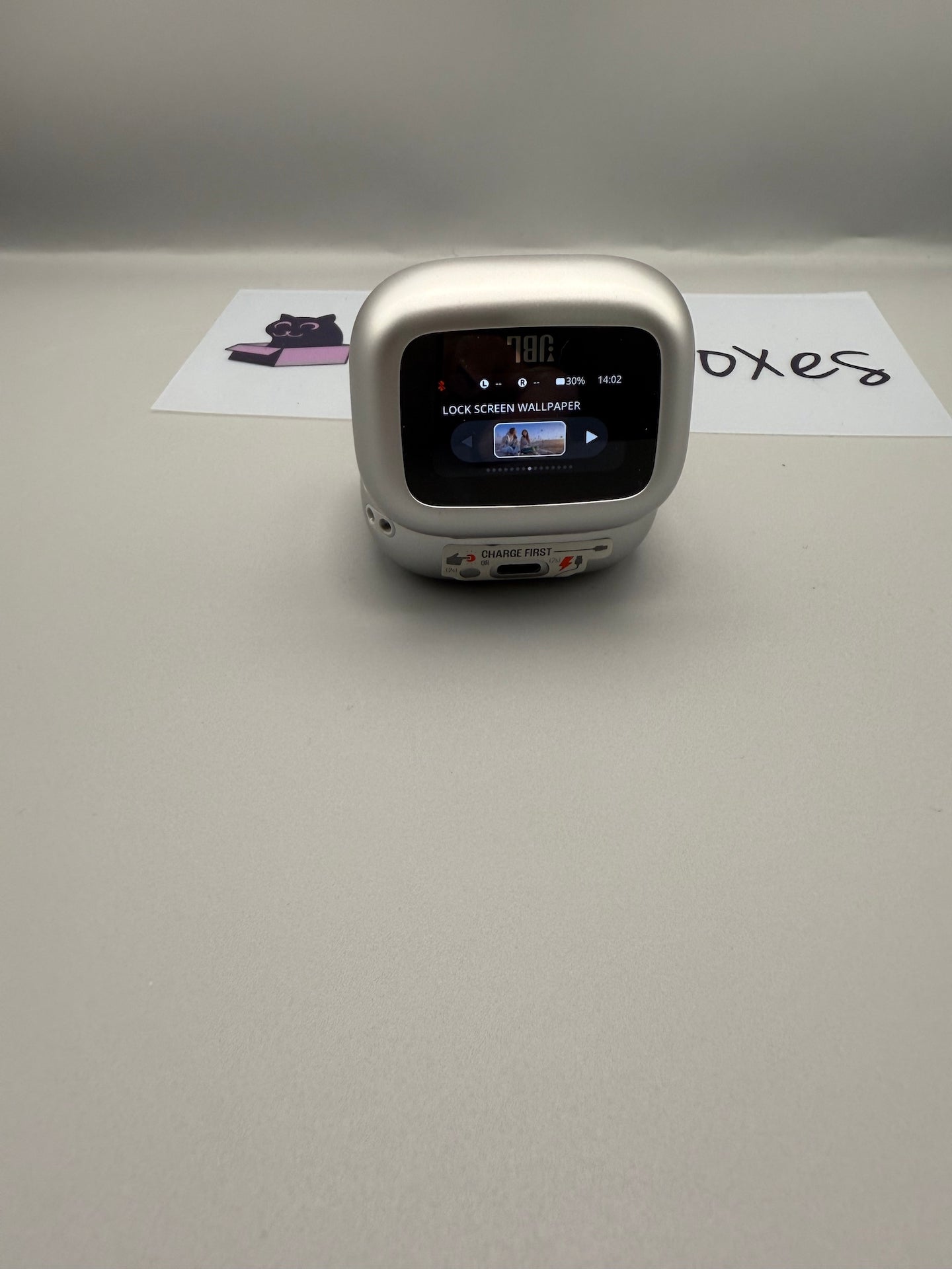 JBL Live Buds 3, Wireless Earbud Headphones, Silver **CASE ONLY**