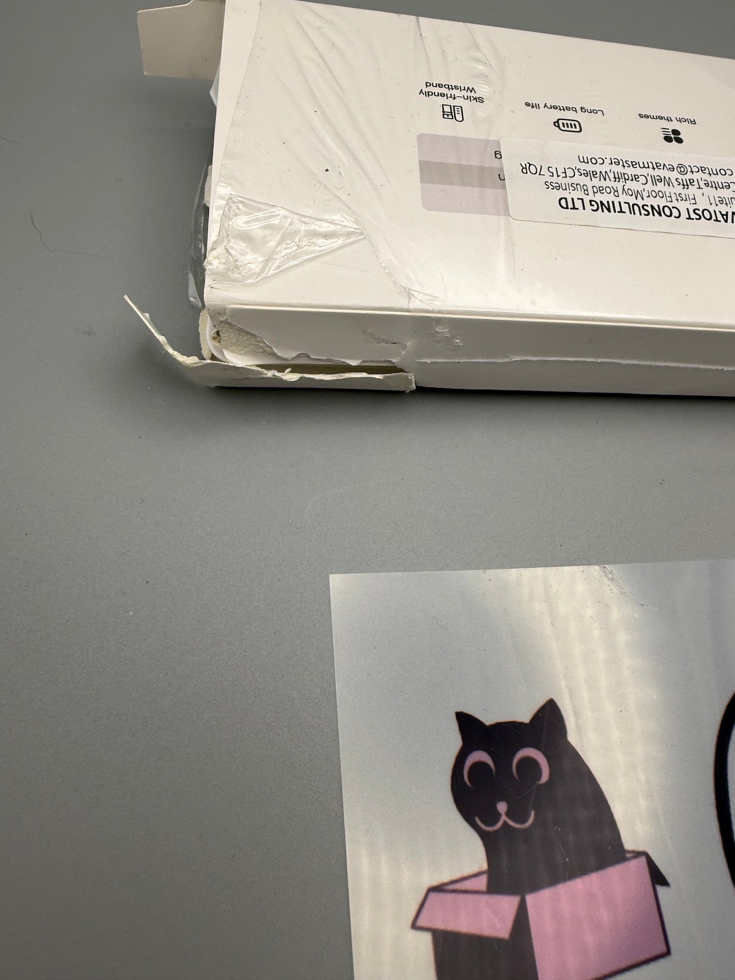 1.47" Fitness Tracker Smart Watch Activity Heart Rate Sleep Monitor Black