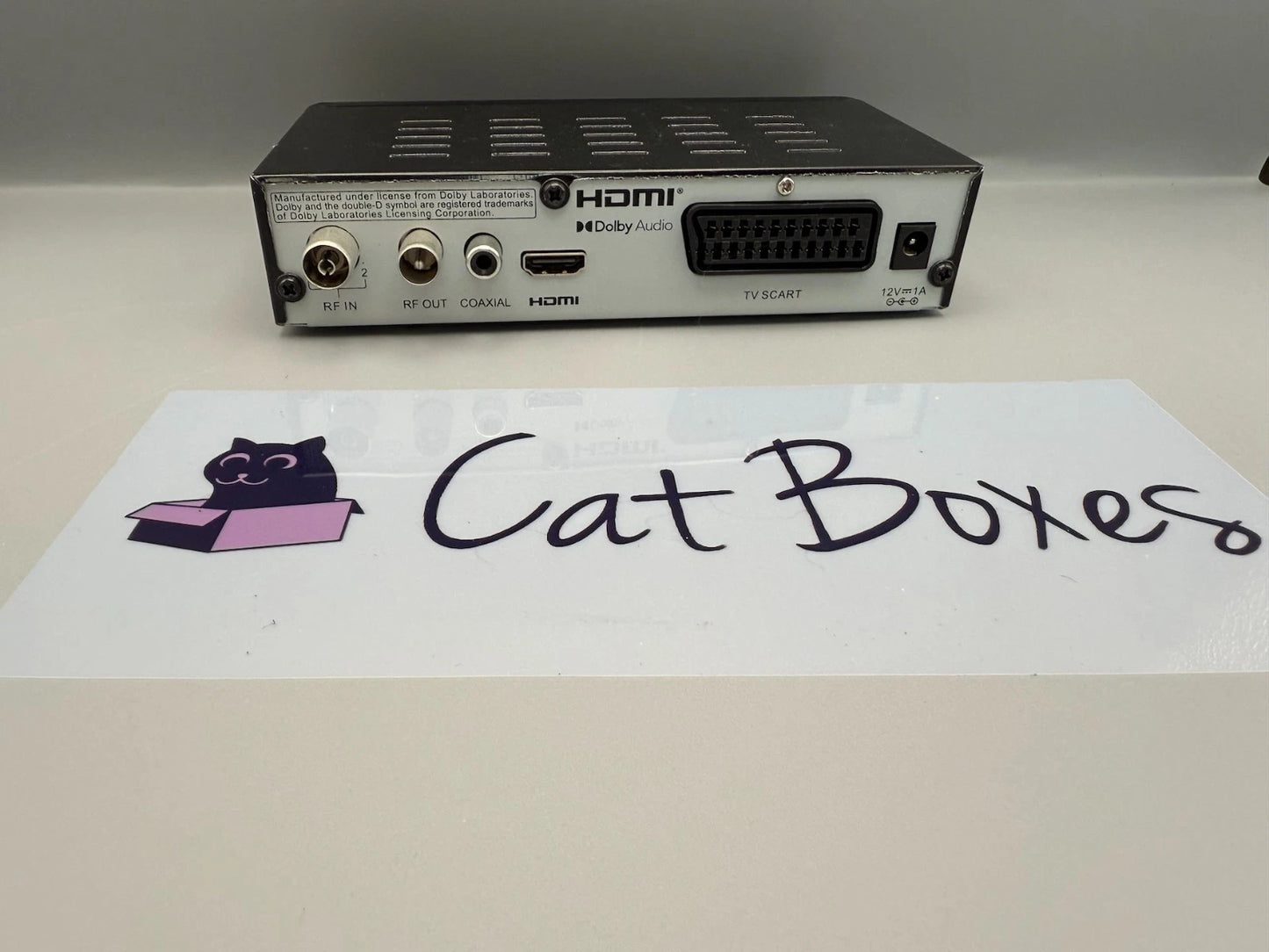 August DVB502 256GB SSD Freeview HD Set Top Receiver Box