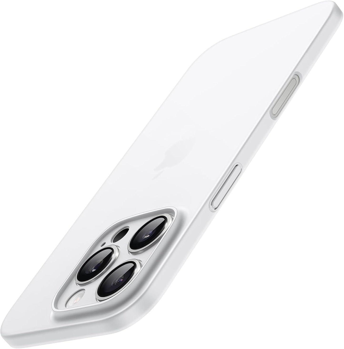 JETech Ultra Slim (0.35mm Thin) Case for iPhone 16 Pro Max 6.9 Inch, (White)