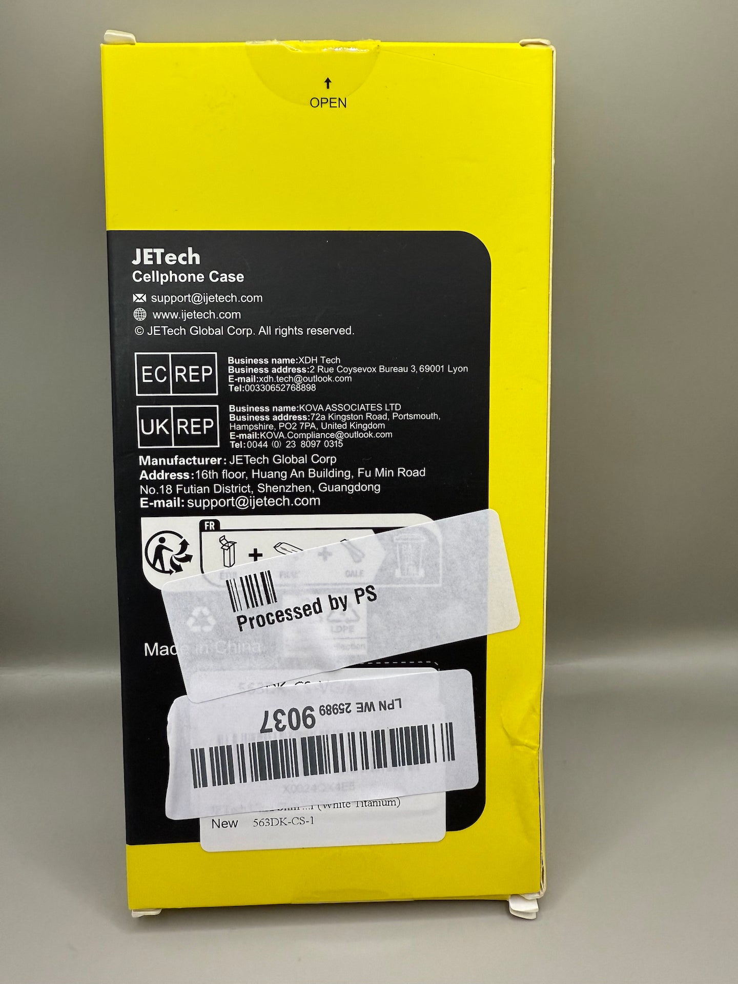 JETech Ultra Slim (0.35mm Thin) Case for iPhone 16 Pro Max 6.9 Inch, (White)