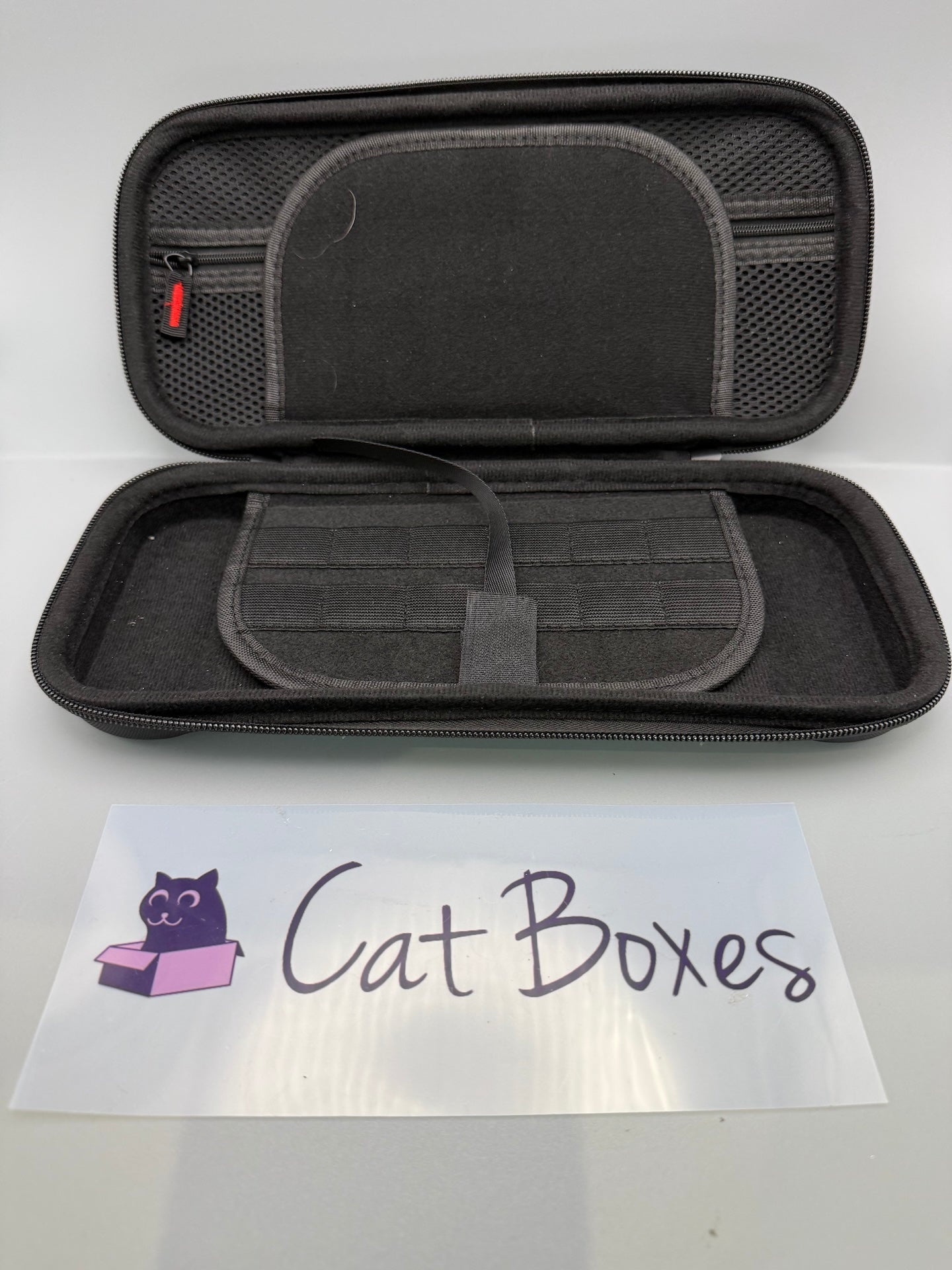 CoBak Nintendo Switch 2 Carry Case with Screen Protector Thumb Grips Black