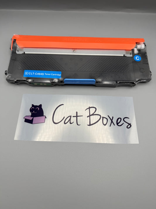 Halloya Compatible Toner Cartridge Replacement for Samsung CLT-404S Cyan