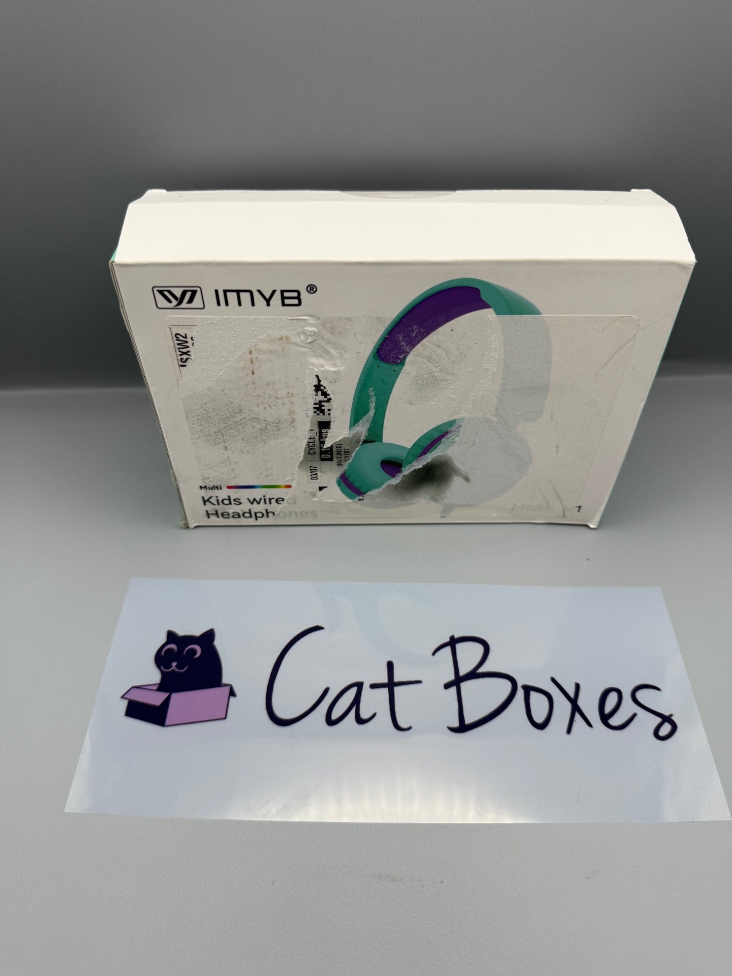 IMYB Kids Headphones, V1 Foldable Headphone for kids, Blue pink