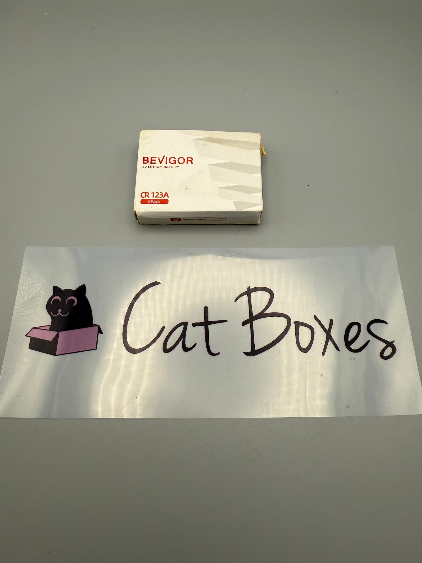 Bevigor CR123A 3V Lithium Battery, 6 Pack CR123A Batteries