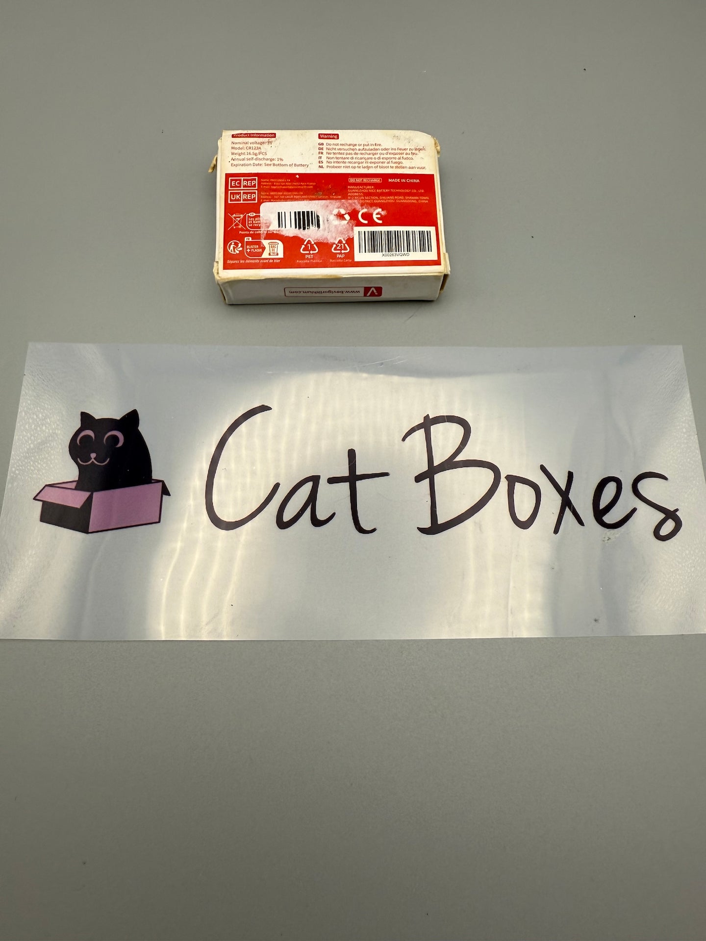 Bevigor CR123A 3V Lithium Battery, 6 Pack CR123A Batteries