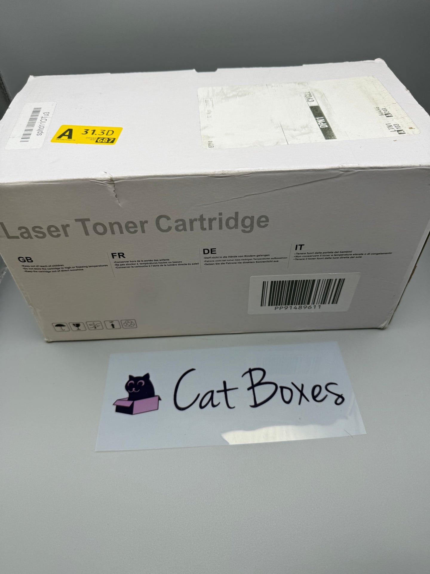 117A Toner Cartridge Compatible for HP - Black Cyan Yellow Magenta 4-Pack