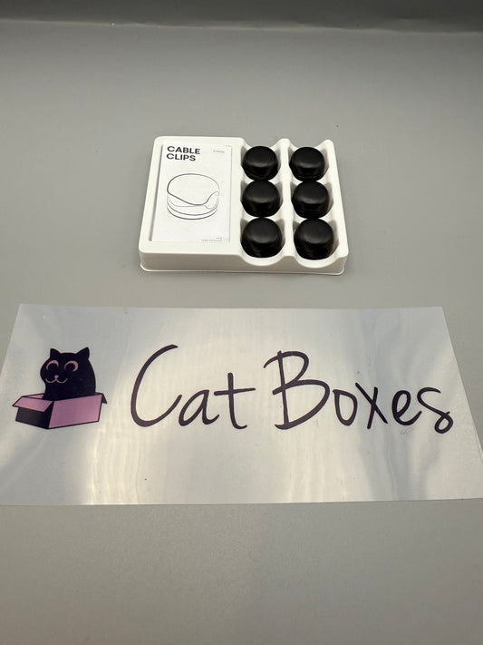 Lamicall 360° Rotatable Spring Cable Holder Clips – 6 Pack (8mm)